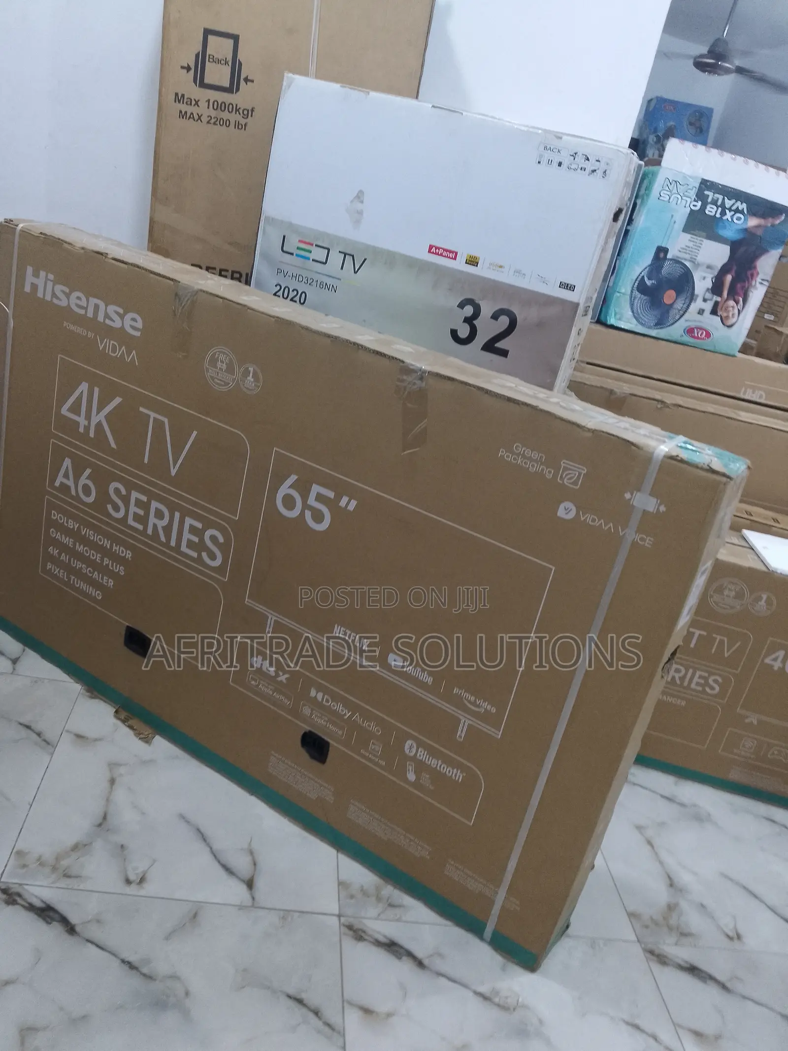 65 Inches Hisense A6series HDR Smart TV