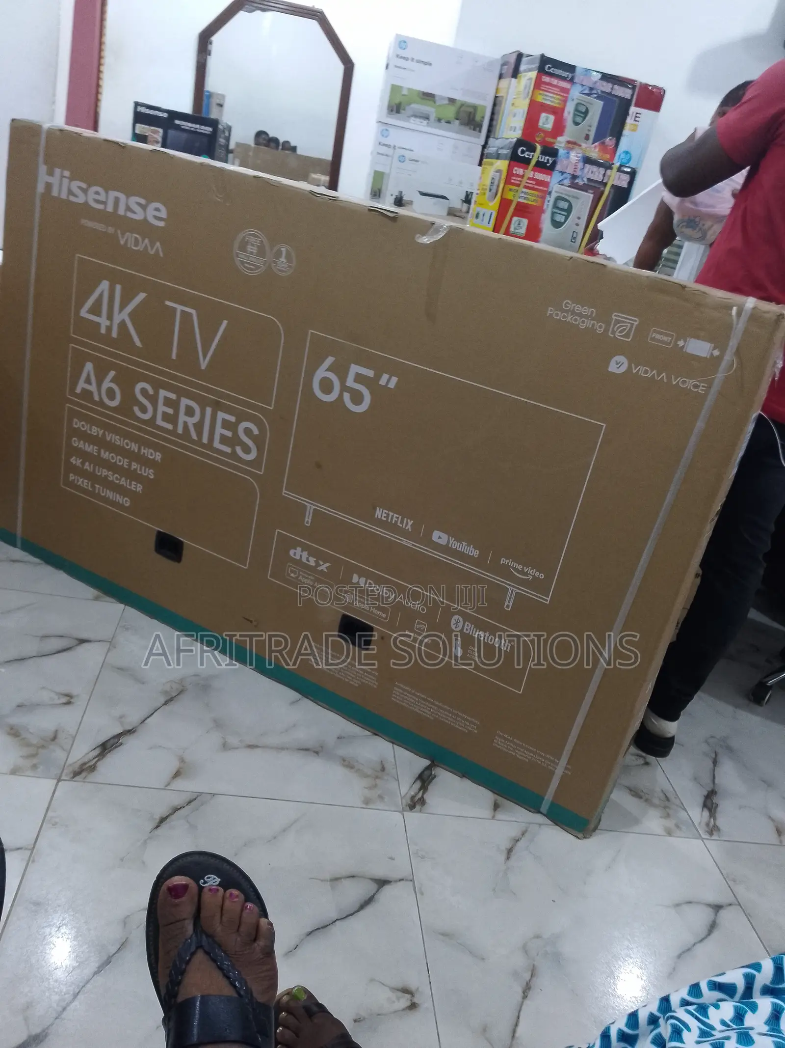 Hisense Smart Tv 65" A6series