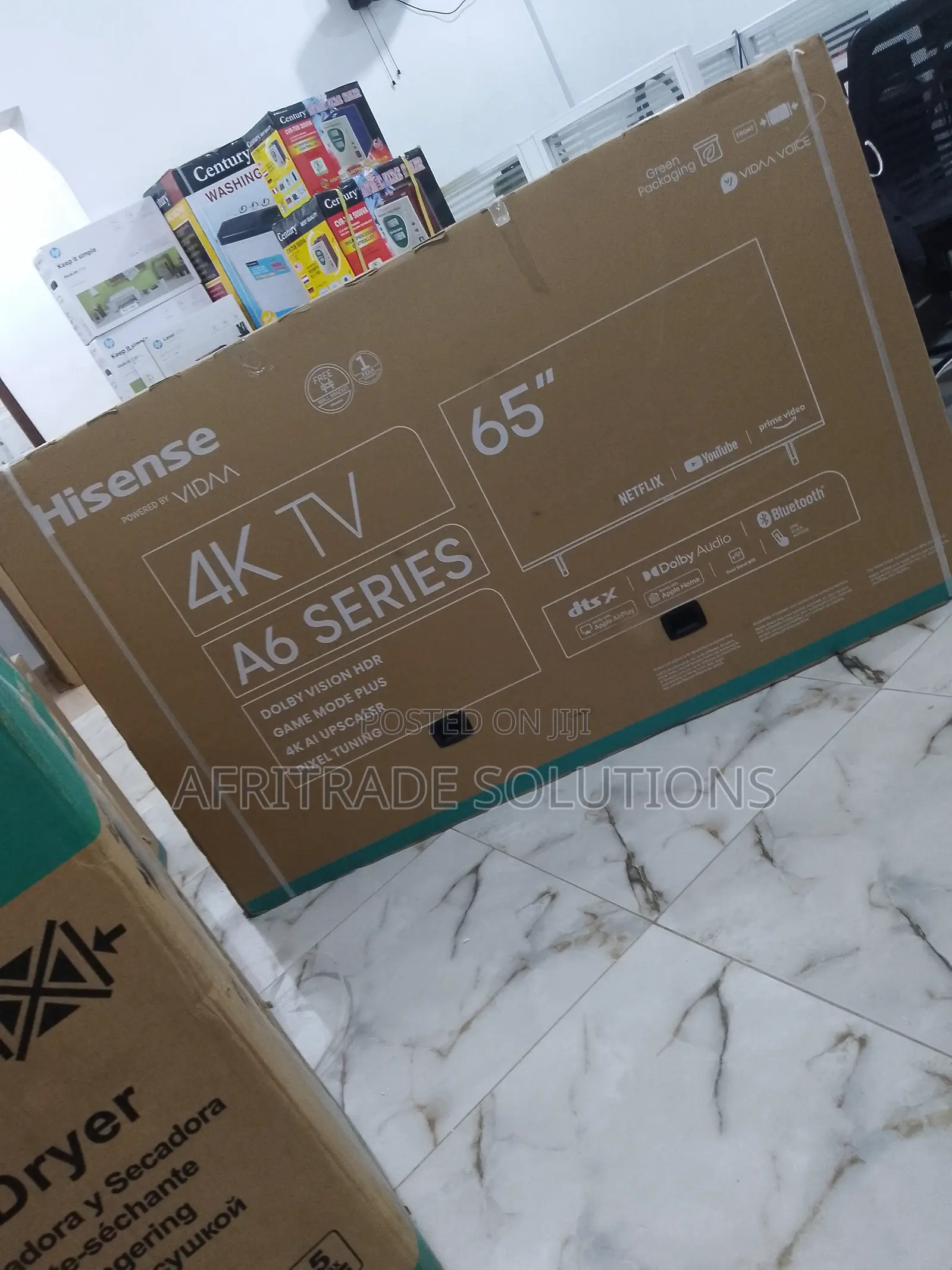 Brand New Hisense Smart Tv 65" A6series