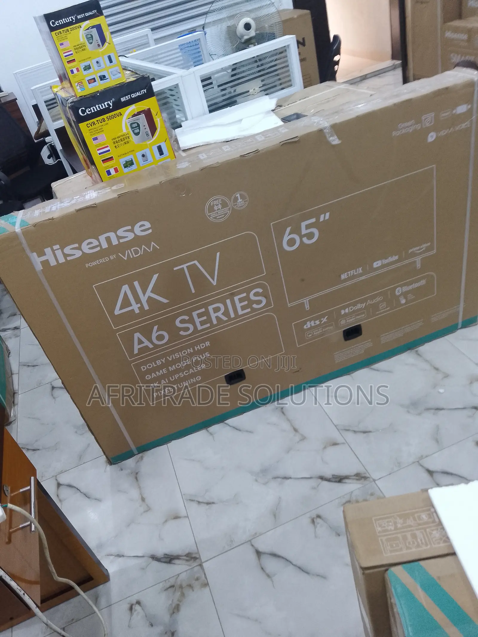 Hisense Smart Tv 65" A6series With Premium Video Quality
