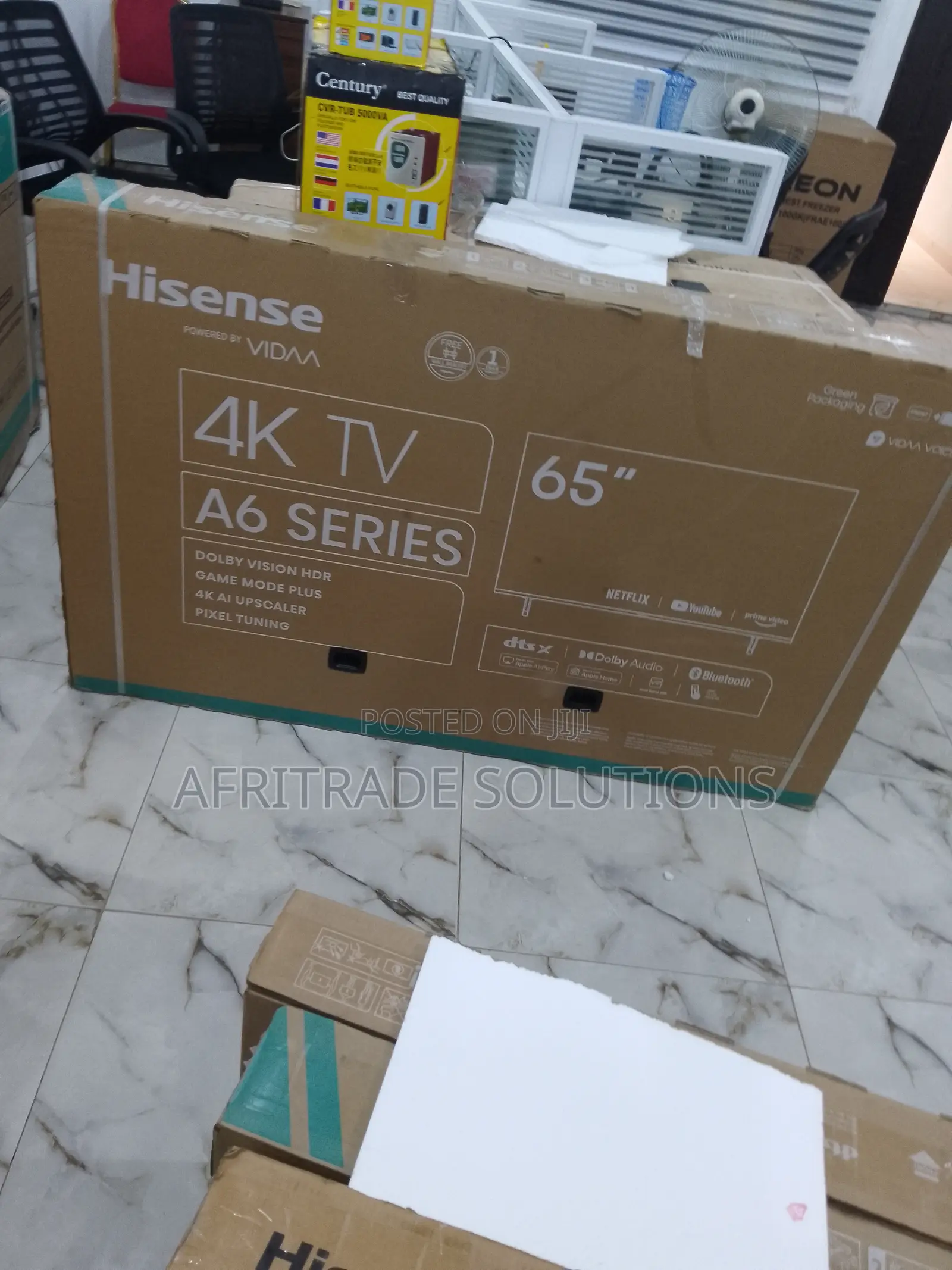 Hisense Smart Tv 65" A6series- Vidaa Os