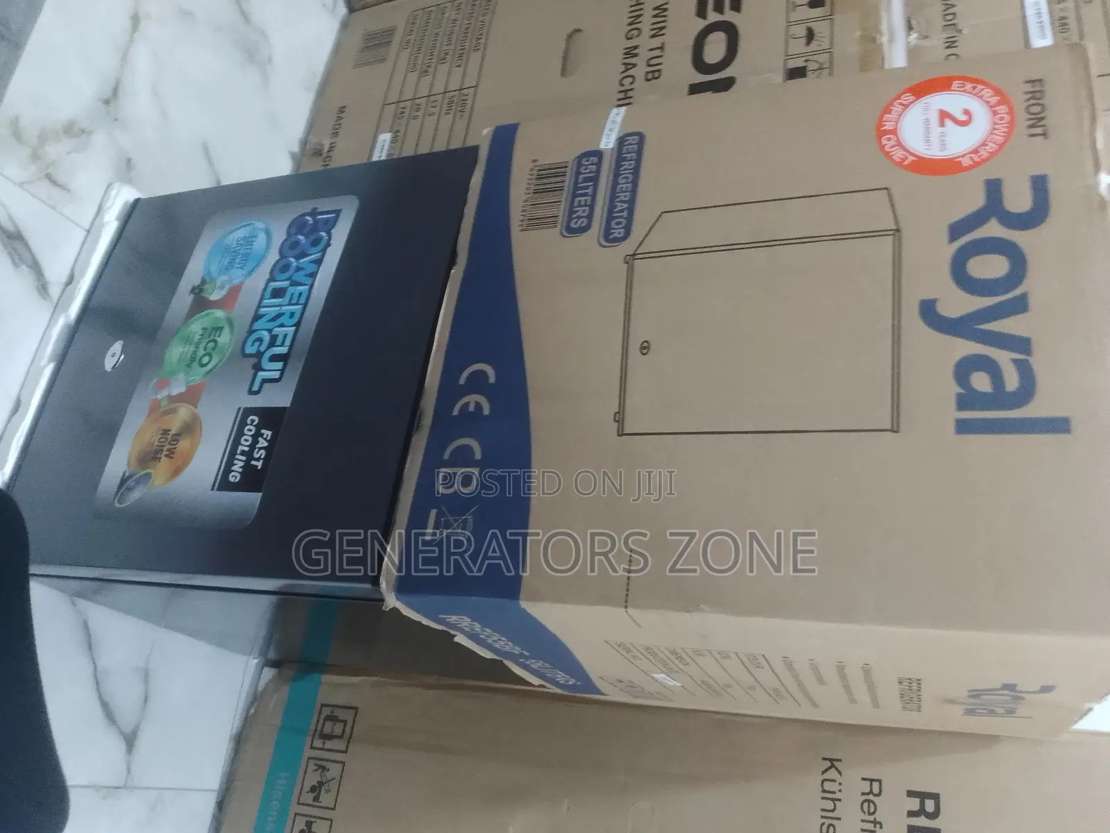 The Quality Royal 45L Bedside Refrigerator Rref55bf