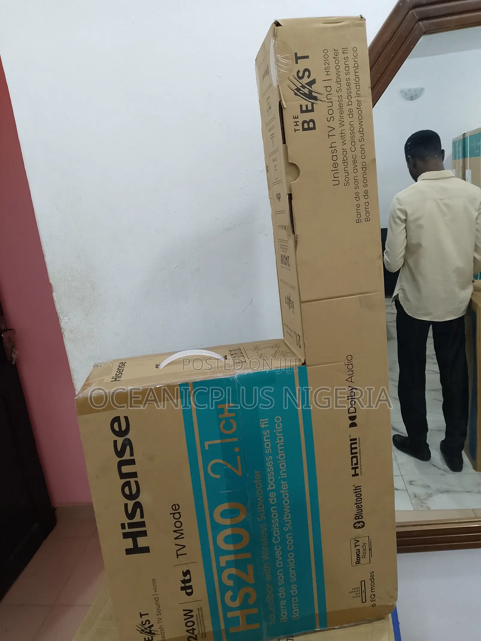 2.1ch Newin Hisense Durable Speaker