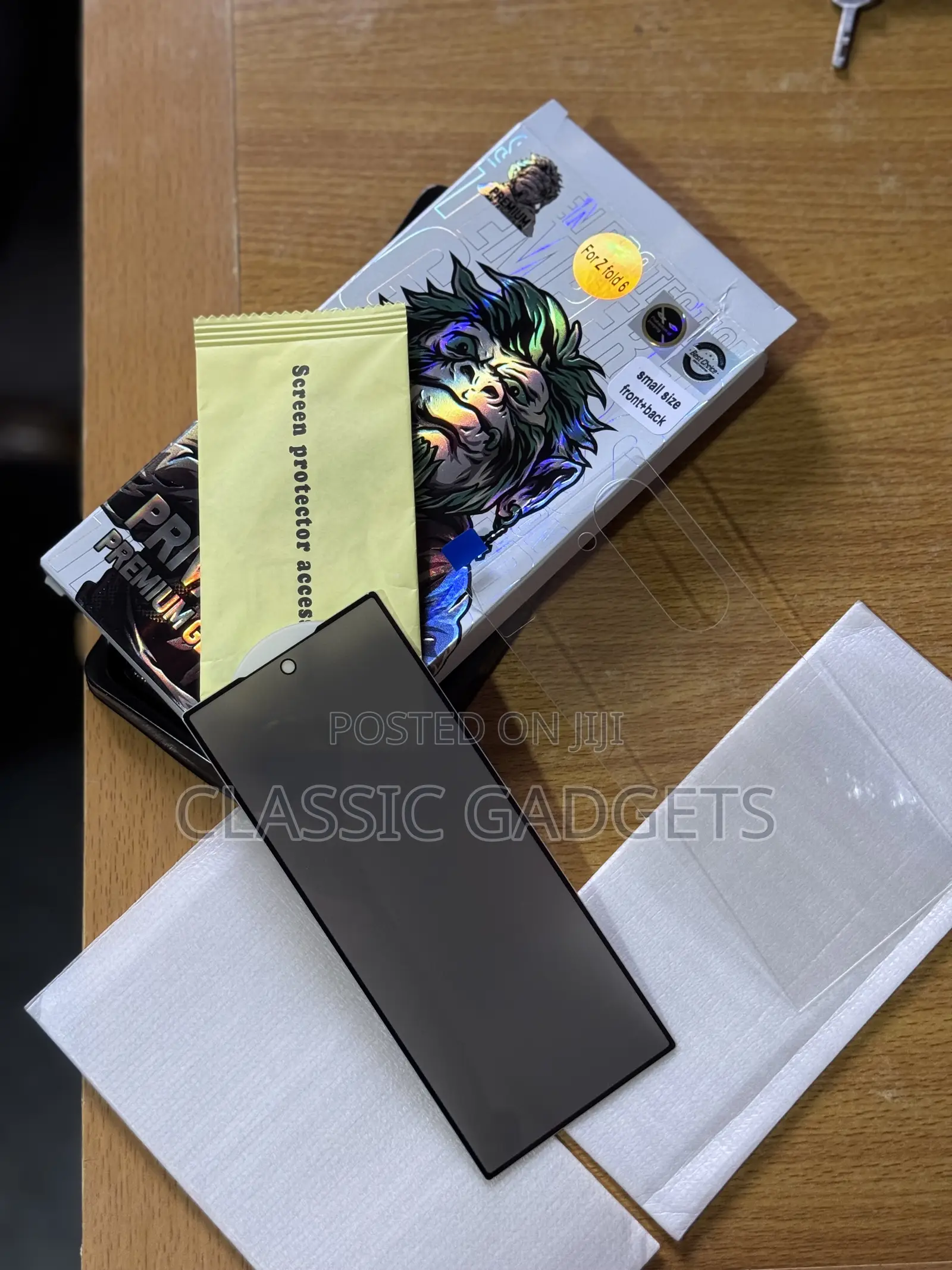 Privacy Screen Protector With Back Glass for Galaxy Z Fold 6