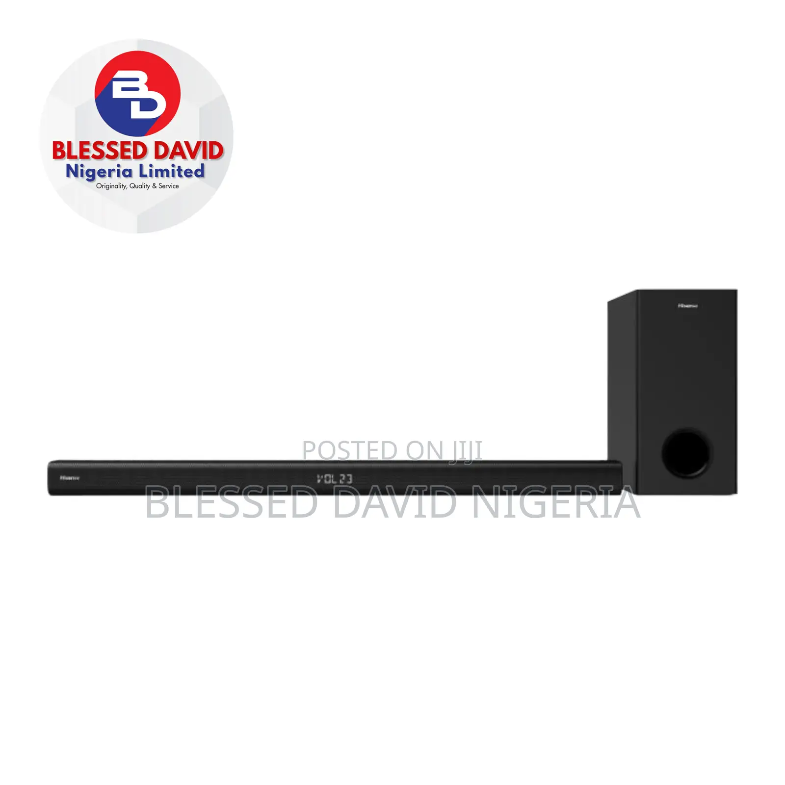 Hisense HS218 2.1ch 200W Soundbar With Wireless Subwoofer