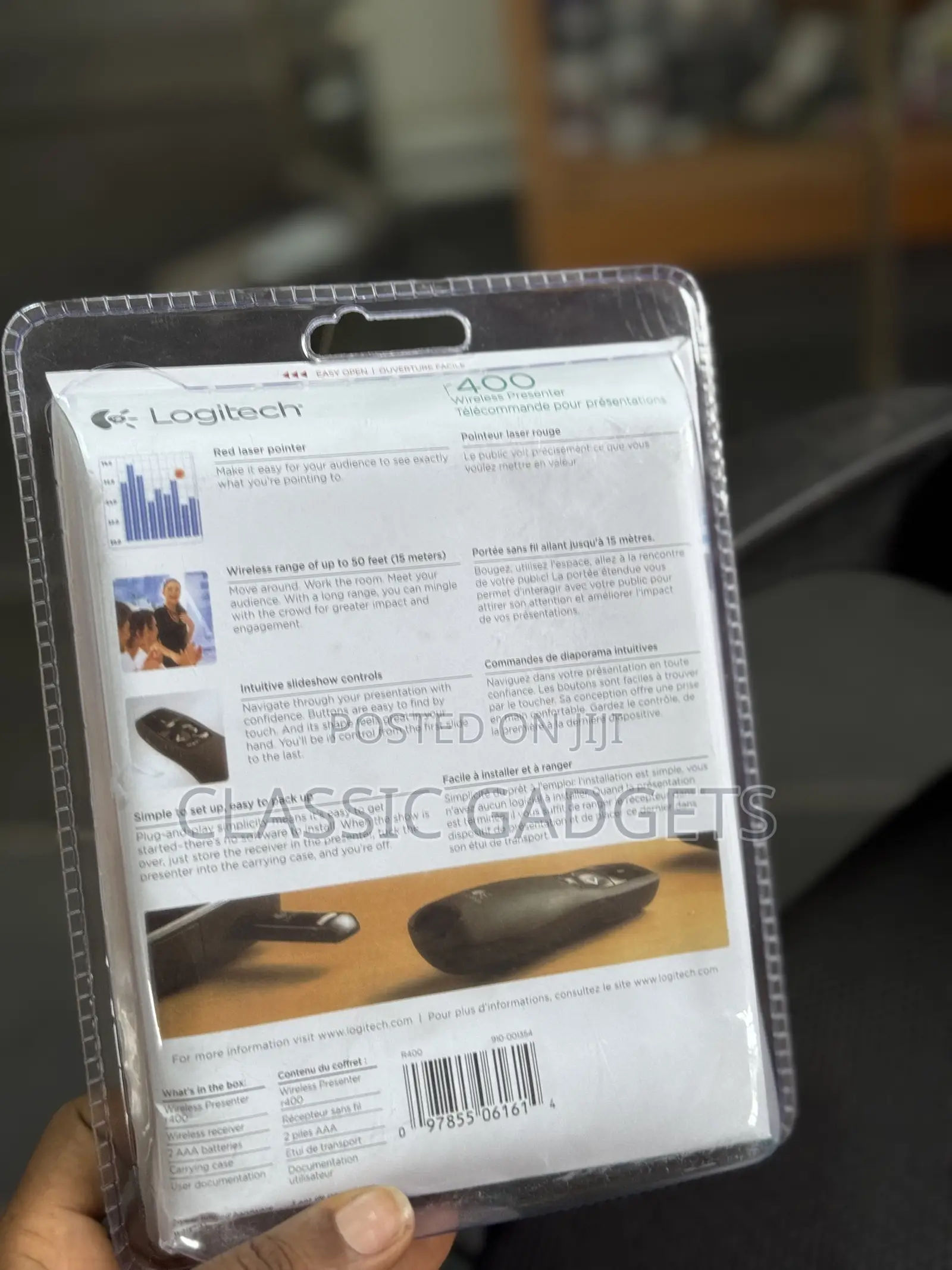 Logitech R400 Laser Presentation Remote