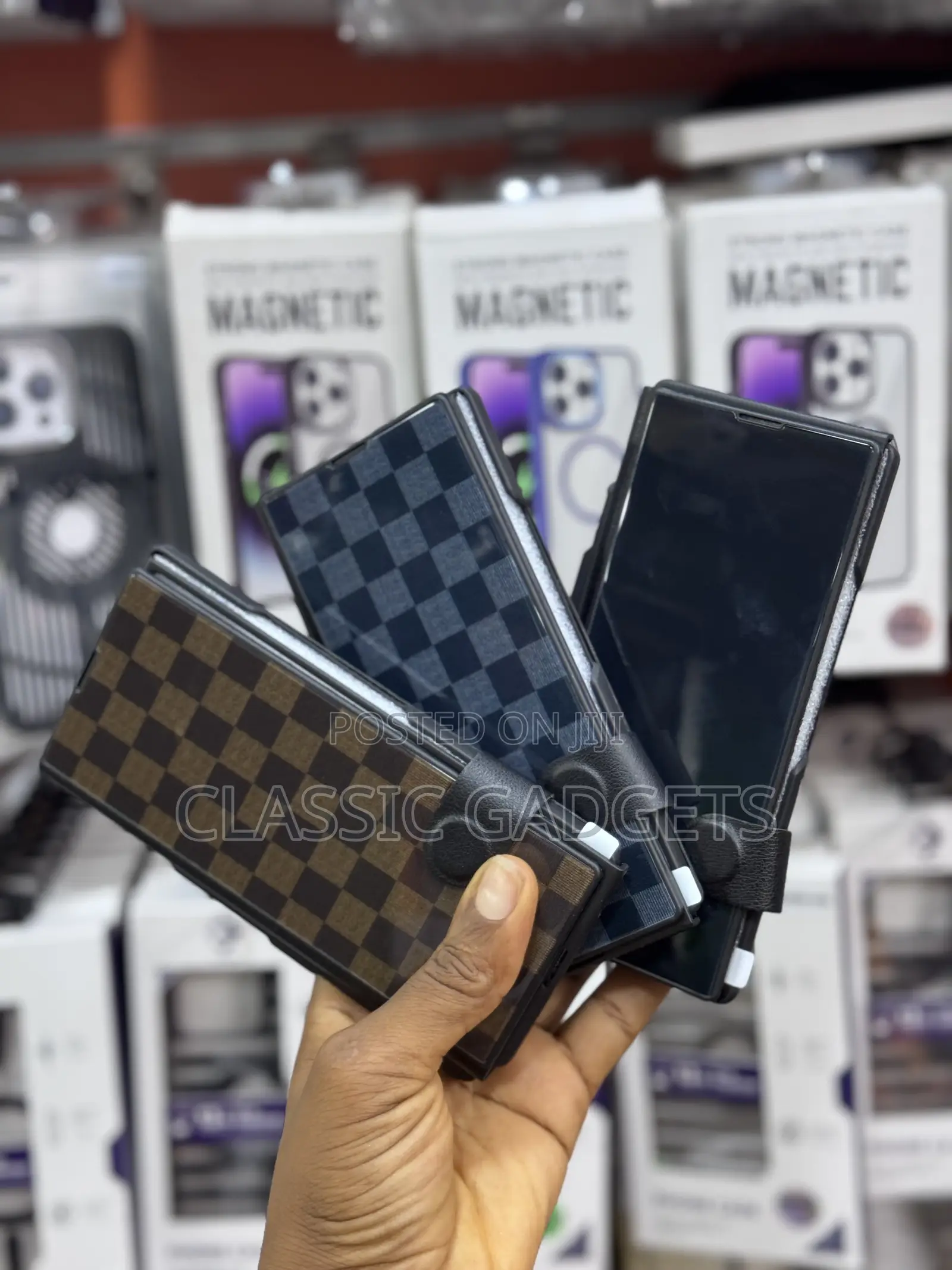 Luxury Leather Flip Cover With Pen Space for Galaxy Z Fold 6
