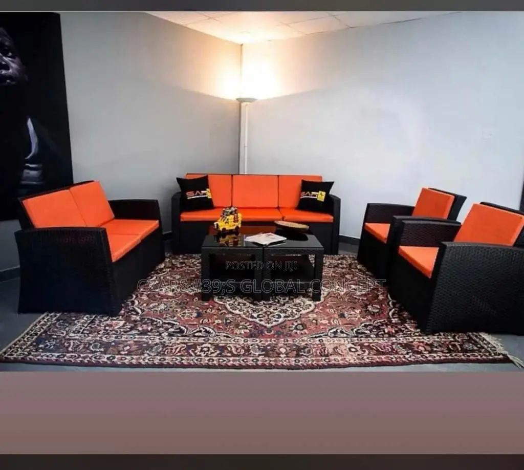 Quality Outdoor Seven Seaters Sofa Set