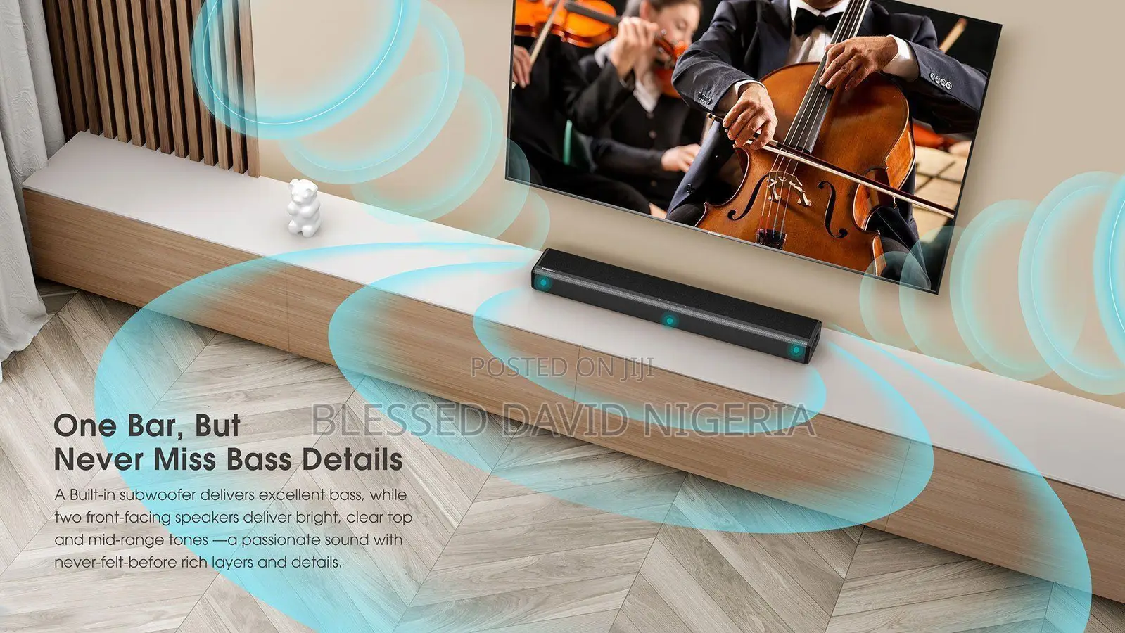 Hisense HS214 2.1ch 80W Soundbar