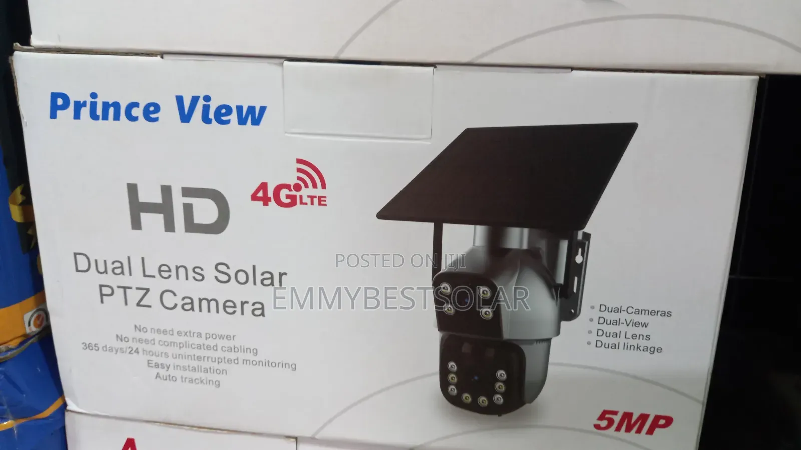 4g Wifi Double Face Solar Camera