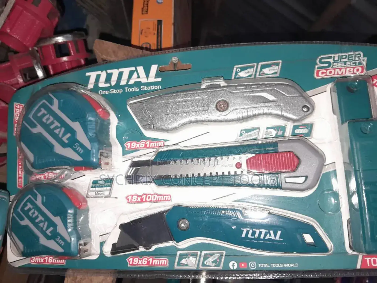 Measuring Tape Utility Knife Set