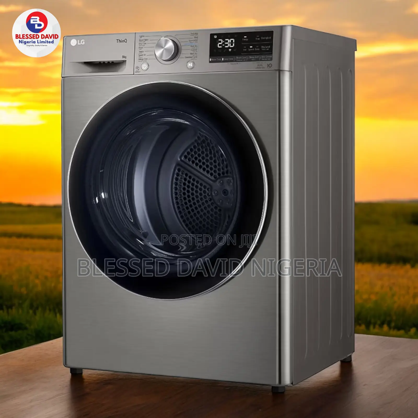 LG Dryer 9 KG Dual Inverter Heat Pump - 90V9PV8N