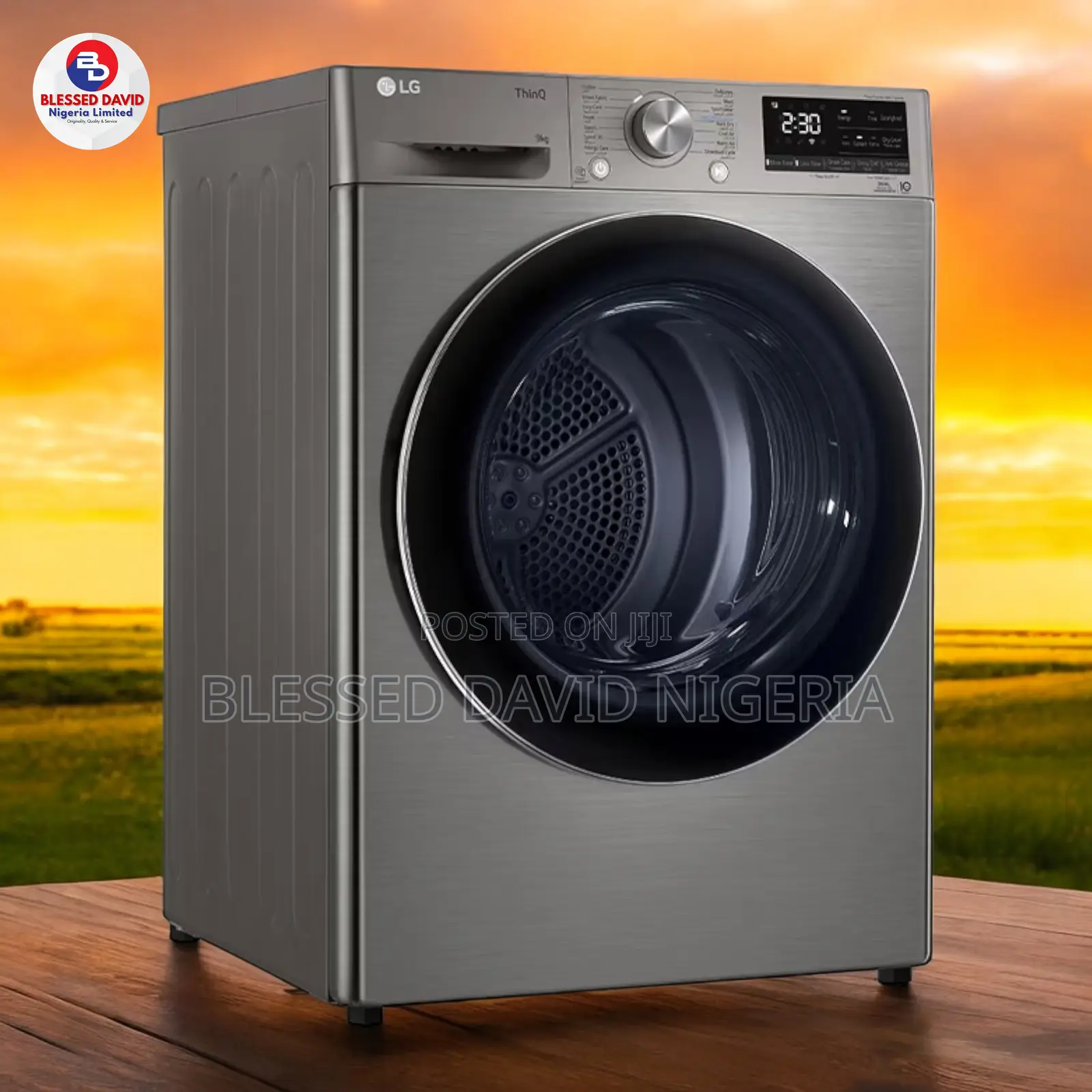 LG Dryer 9 KG Dual Inverter Heat Pump - 90V9PV8N