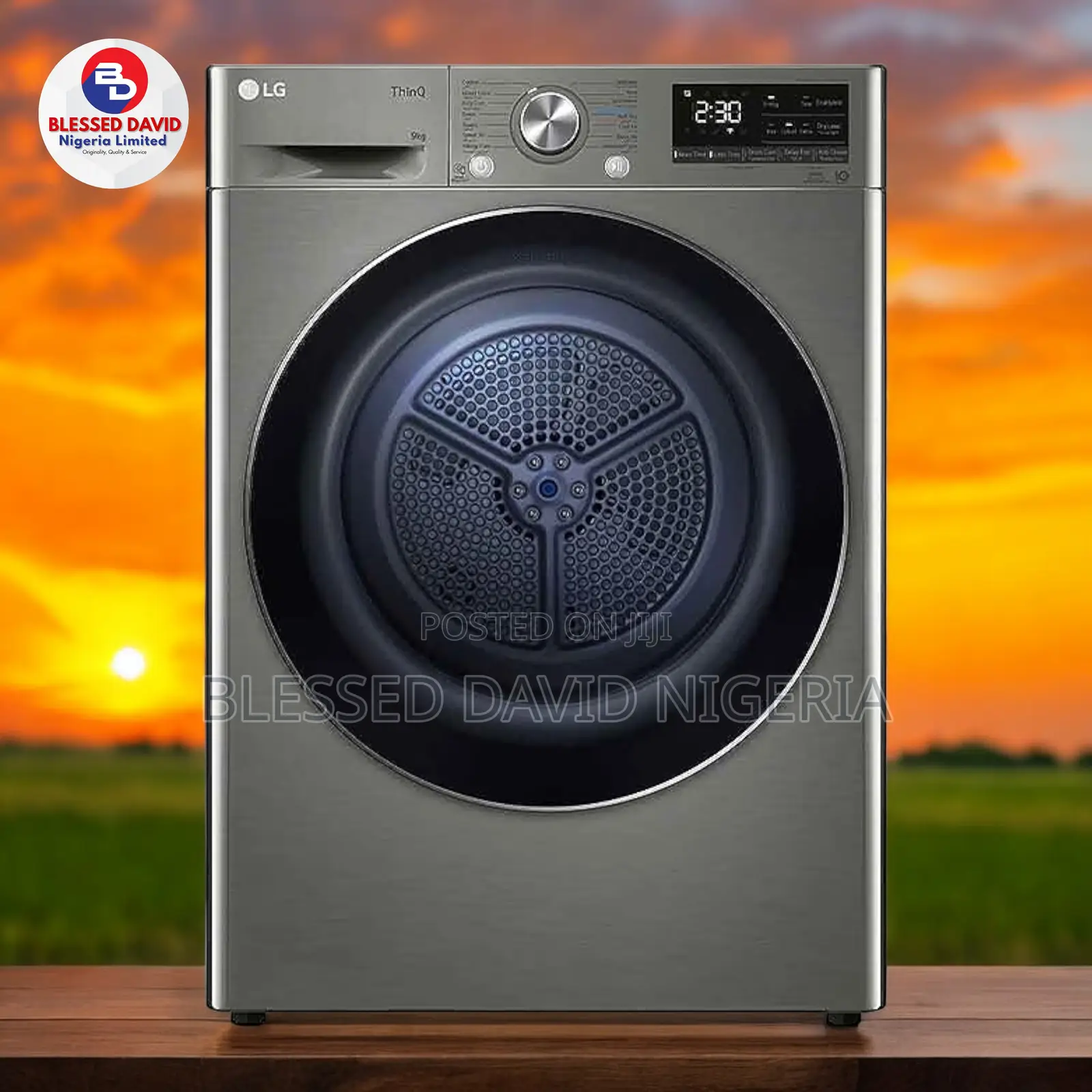 LG Dryer 9 KG Dual Inverter Heat Pump - 90V9PV8N
