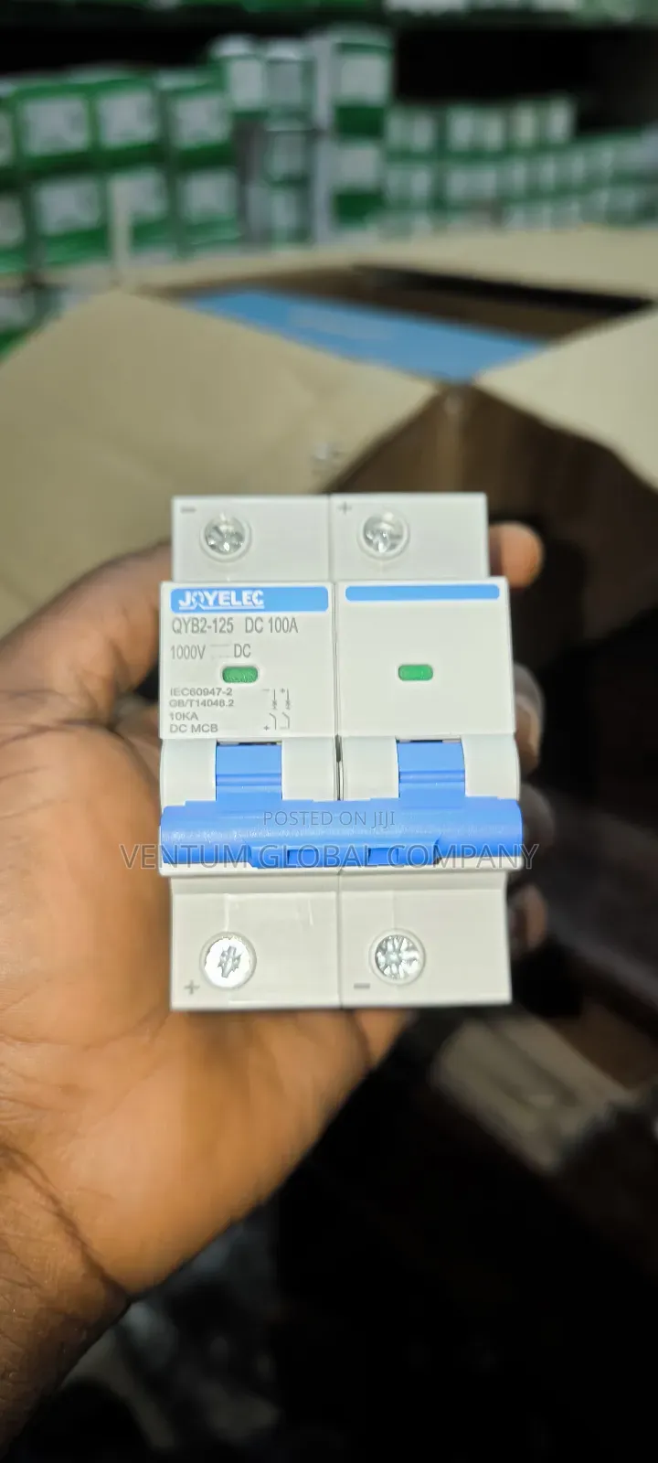 2pole 125A and 100A DC Breaker