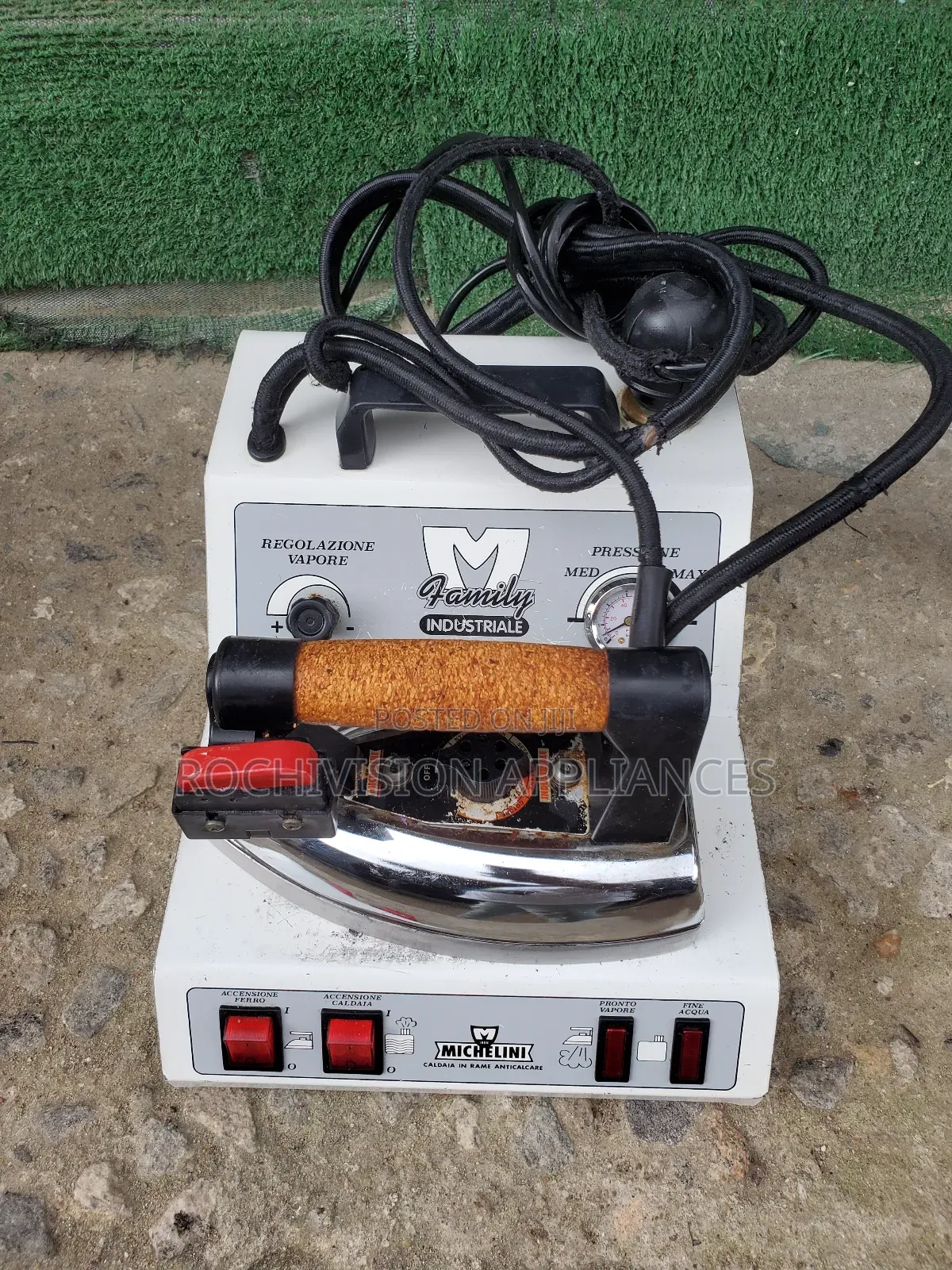 Michelini Industrial Steam Pressing Iron Italian Iron