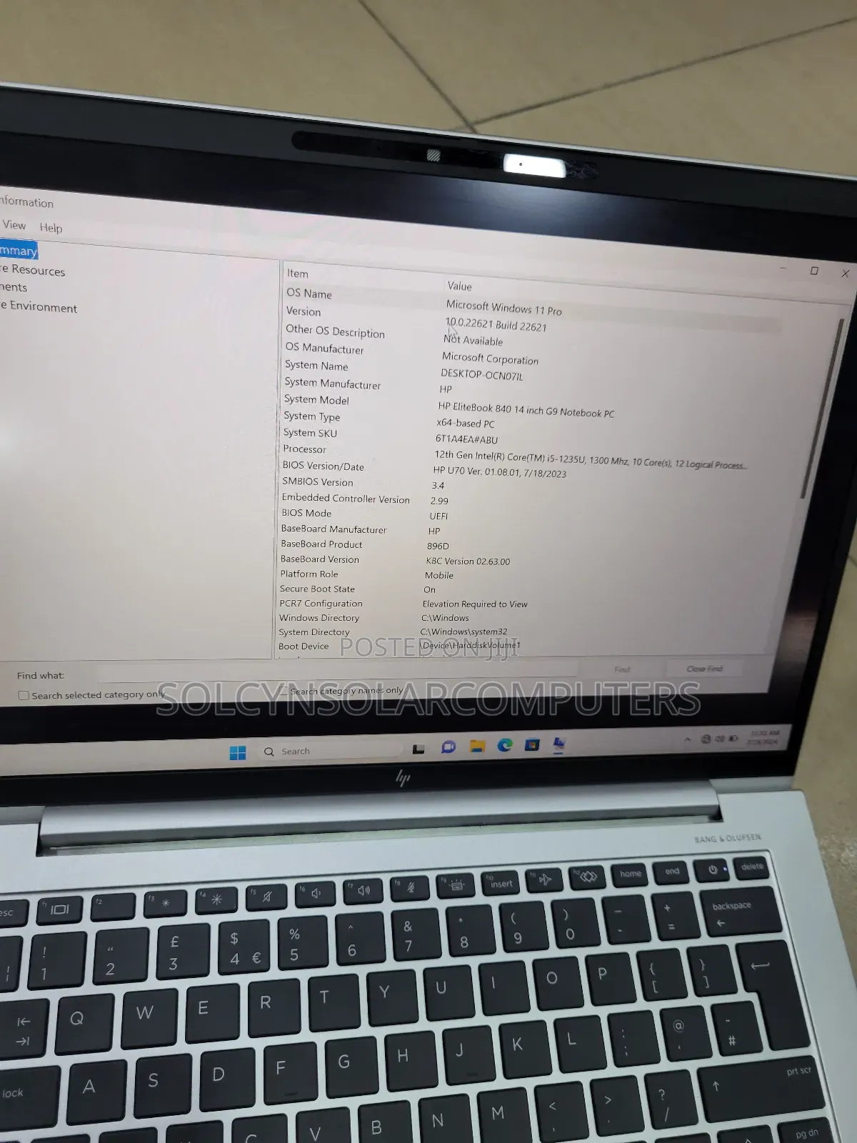 Laptop HP EliteBook 840 G9 16GB Intel Core I5 SSD 512GB