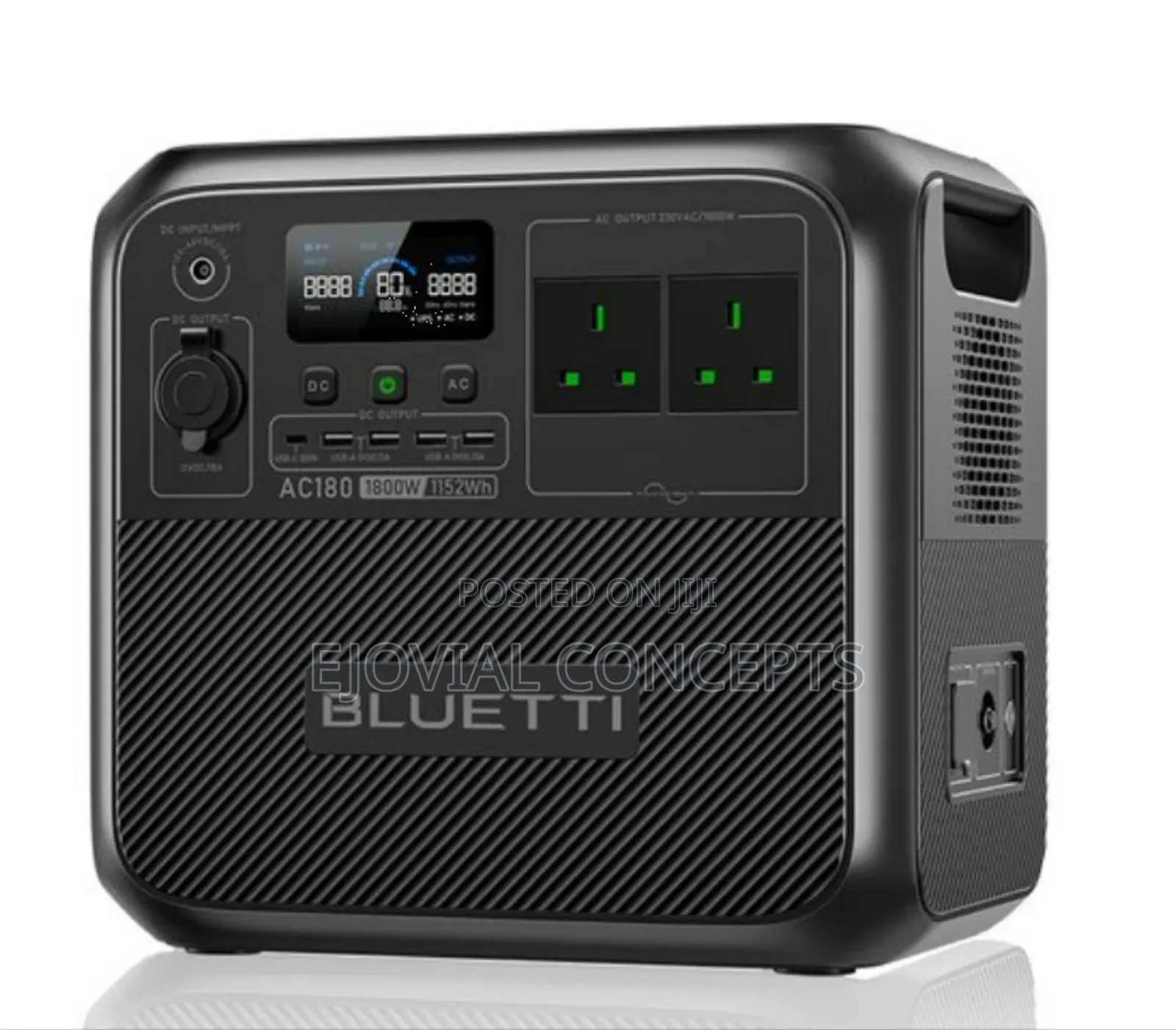 Bluetti Ac180 Portable Power Station | 1800w 1152wh