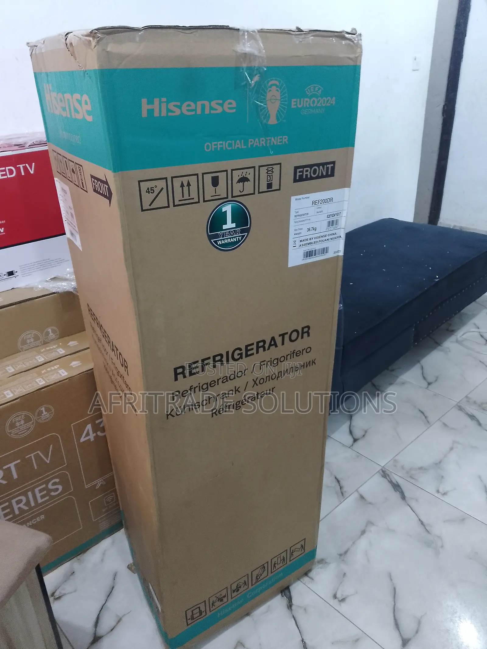 Hisense Ref200dr 154 Liters Spacious Refrigerator