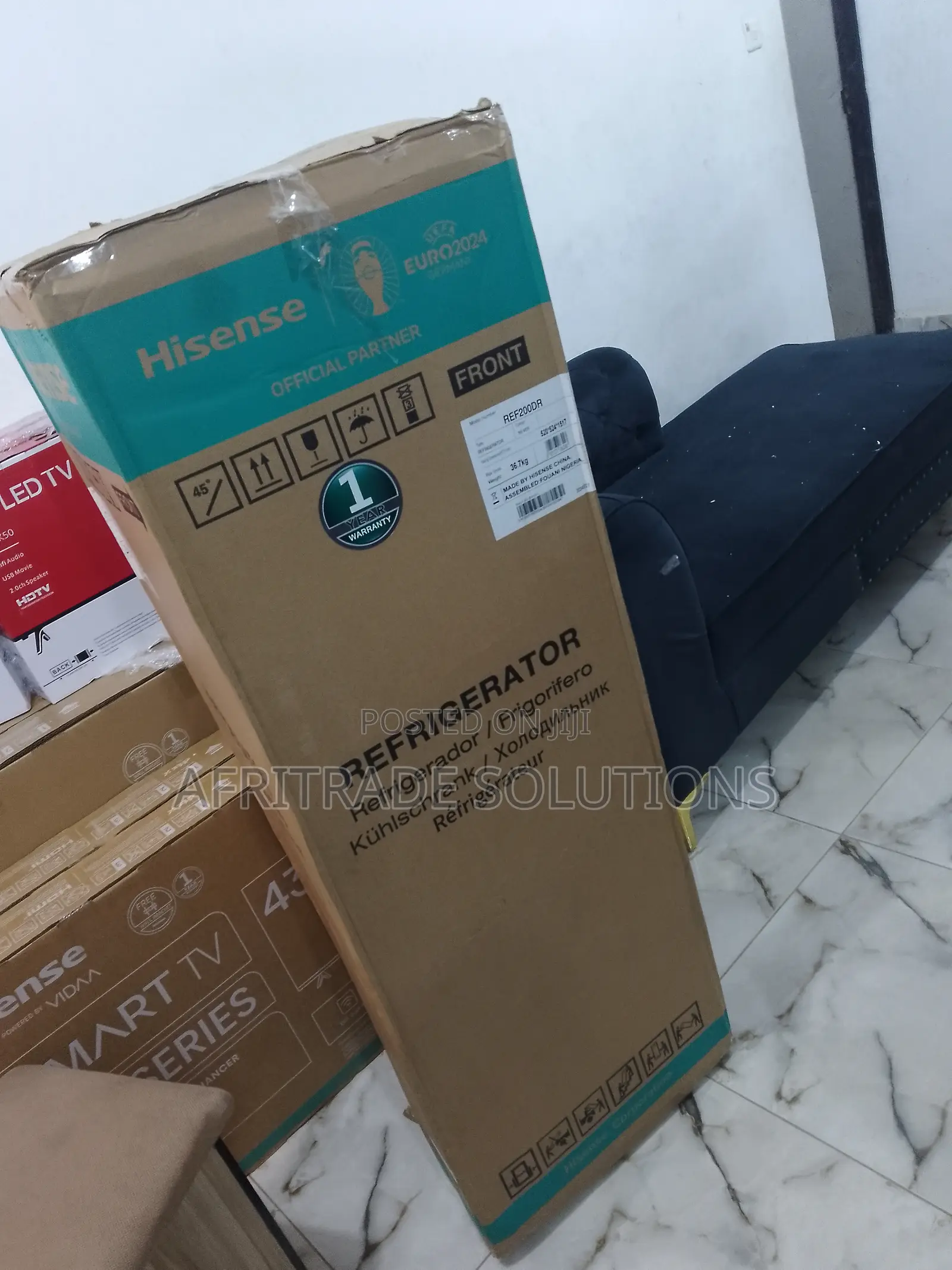 Hisense Ref200dr 154 Liters Refrigerato With Large Storage
