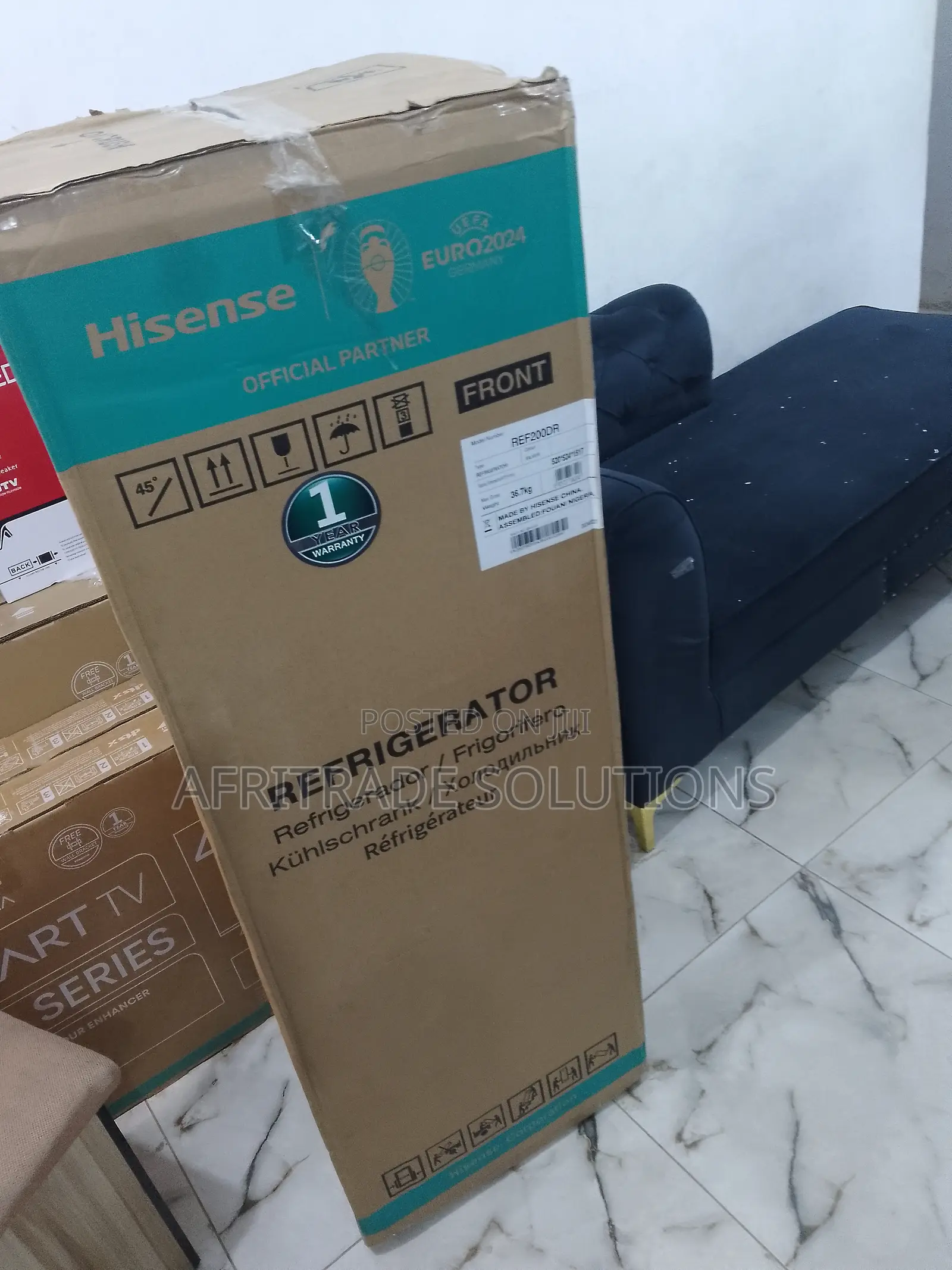 Hisense Ref200dr 154 Liters Refrigerator- LED Lighting