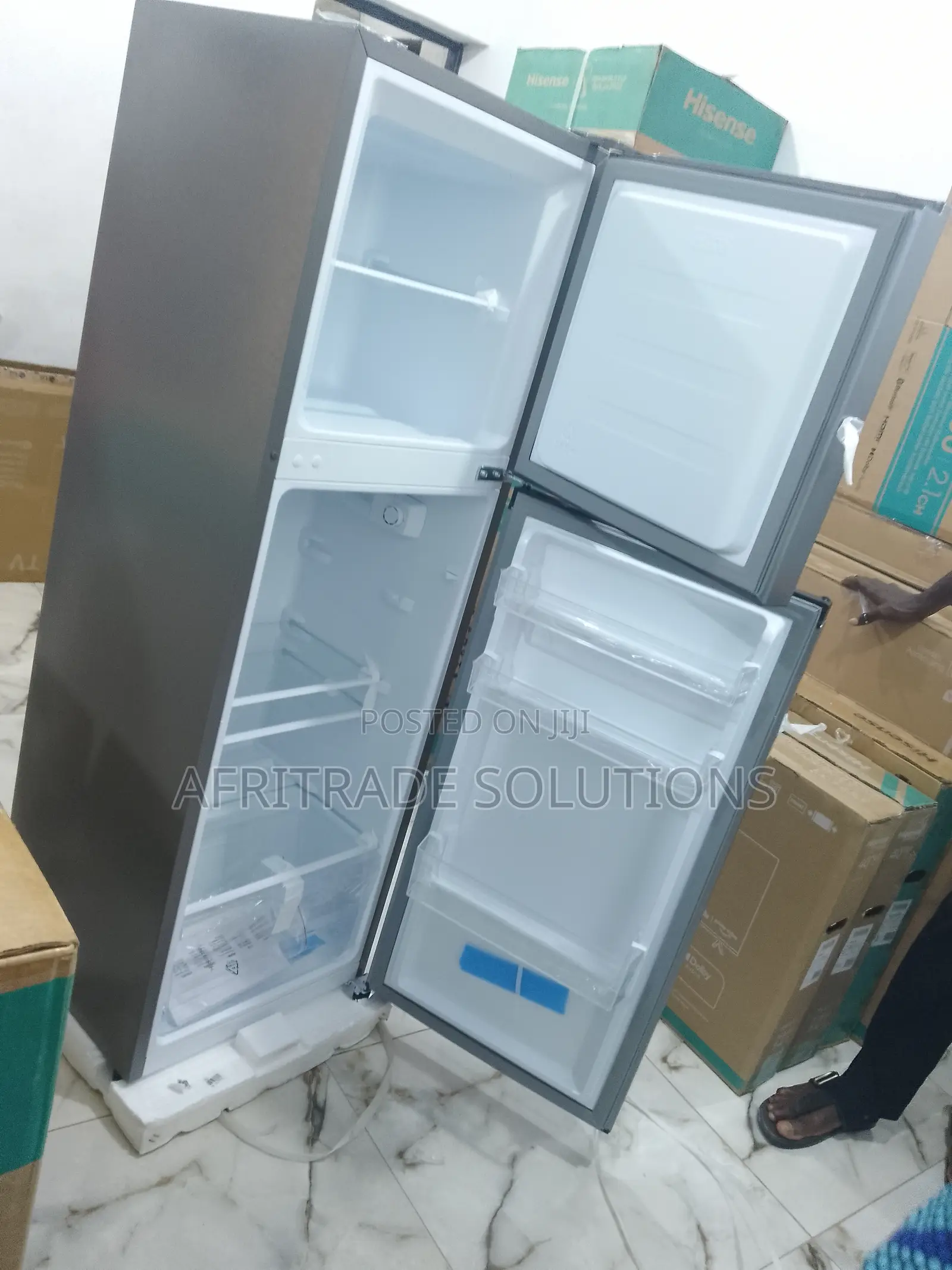 Brand New 154 Liters Hisense Top Mount Refrigerator