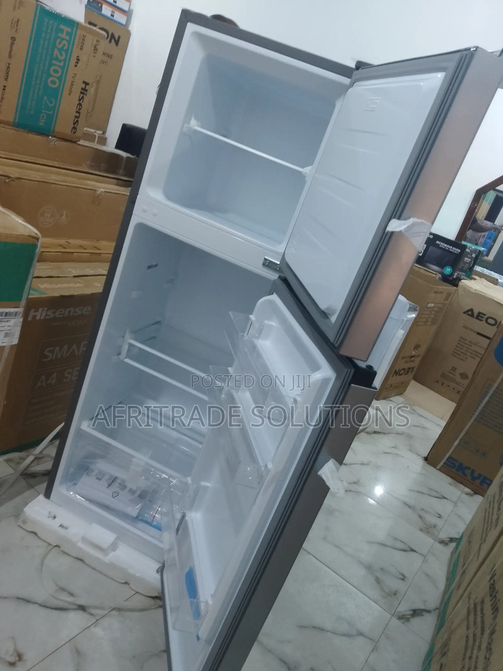 154 Liters Hisense Top Mount Refrigerator- Energy Saving