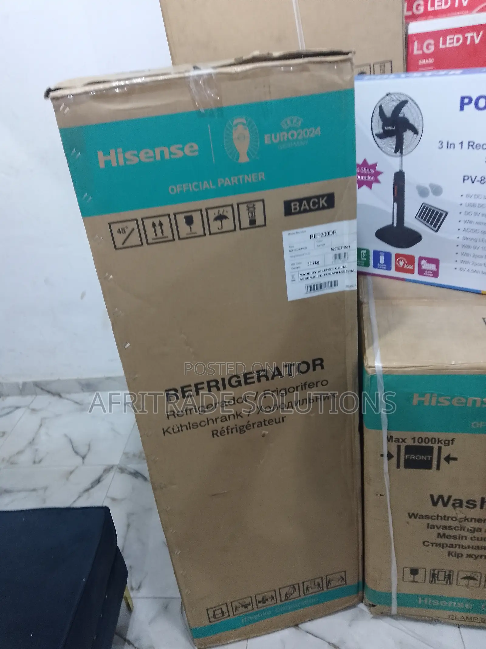 154 Liters Hisense Top Mount Refrigerator- Energy Saving