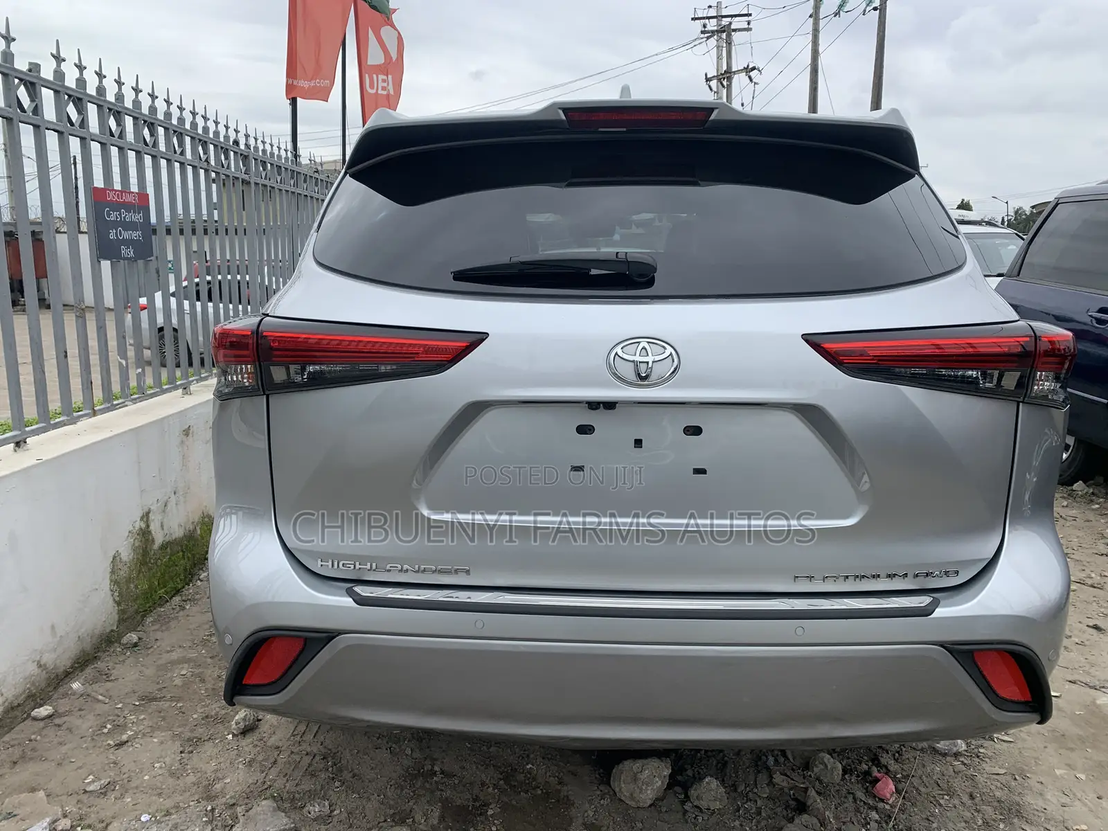Toyota Highlander Platinum 2022 Silver