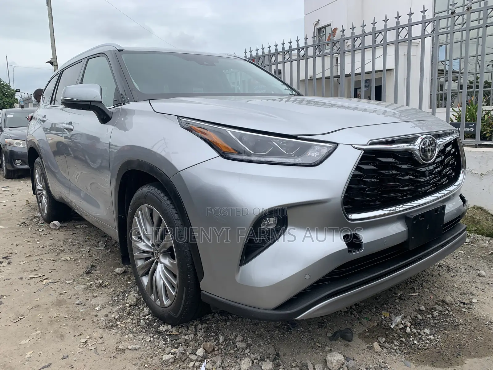 Toyota Highlander Platinum 2022 Silver