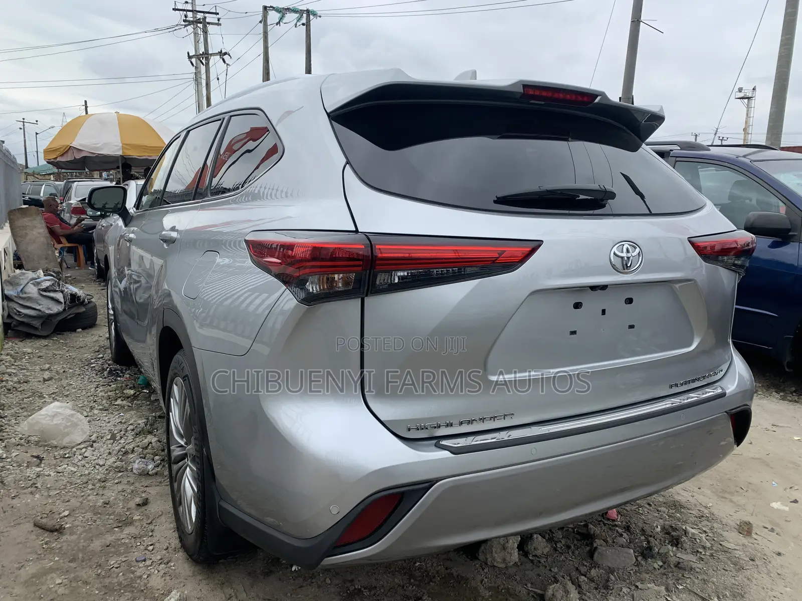 Toyota Highlander Platinum 2022 Silver