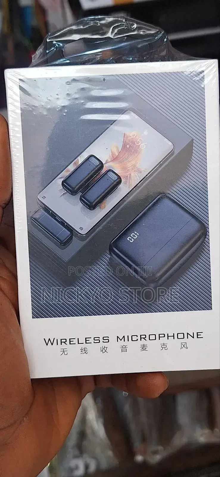 Pack Wireless Lavalier Microphone With Charging Case