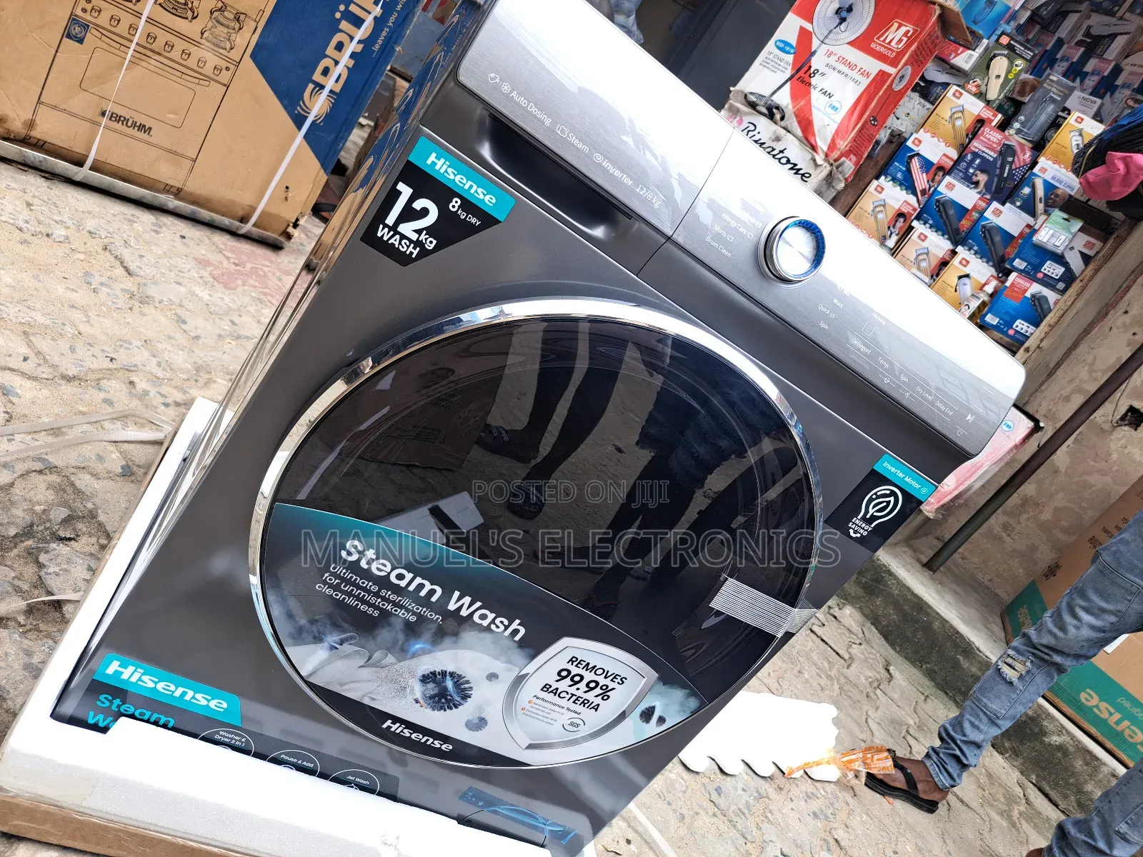Hisense 12kg Washing Machine Wash and Dry Inverter