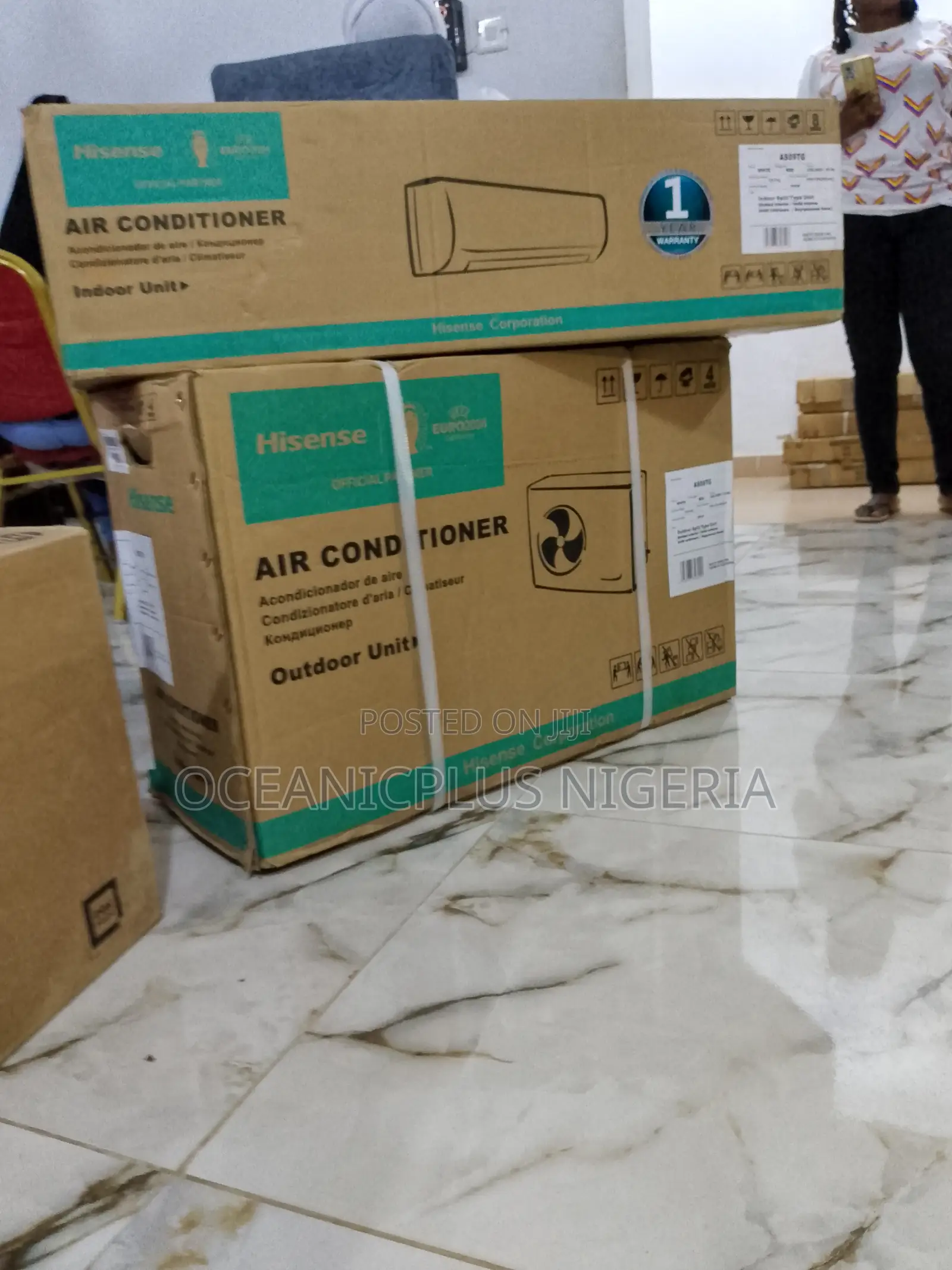 High Efficiency 1hp Hisense Air Conditioner