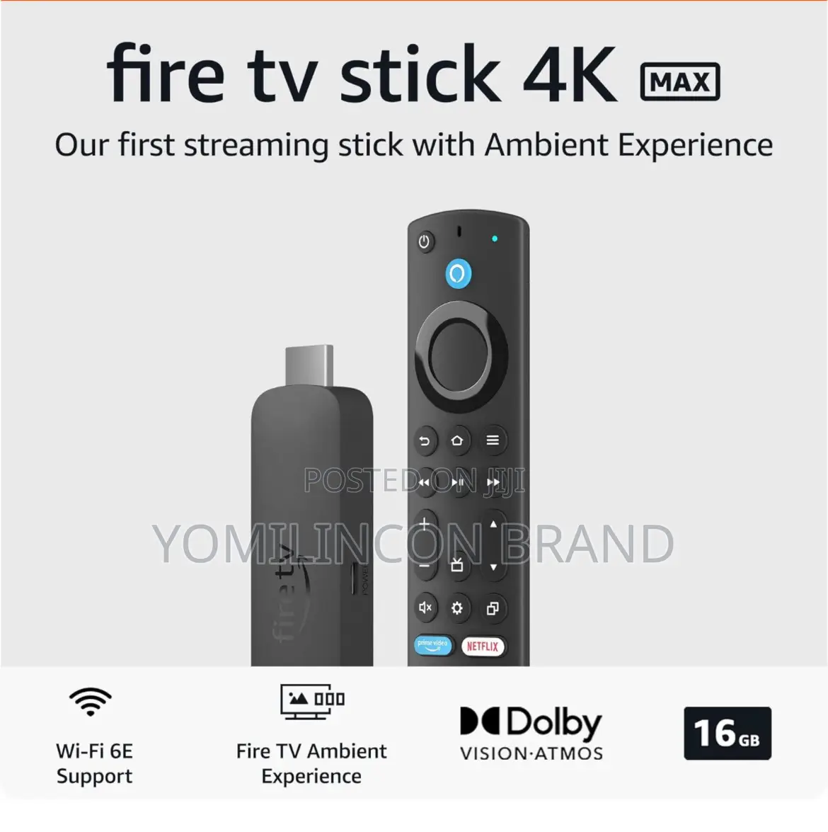Amazon Fire TV Stick Max Streaming Device