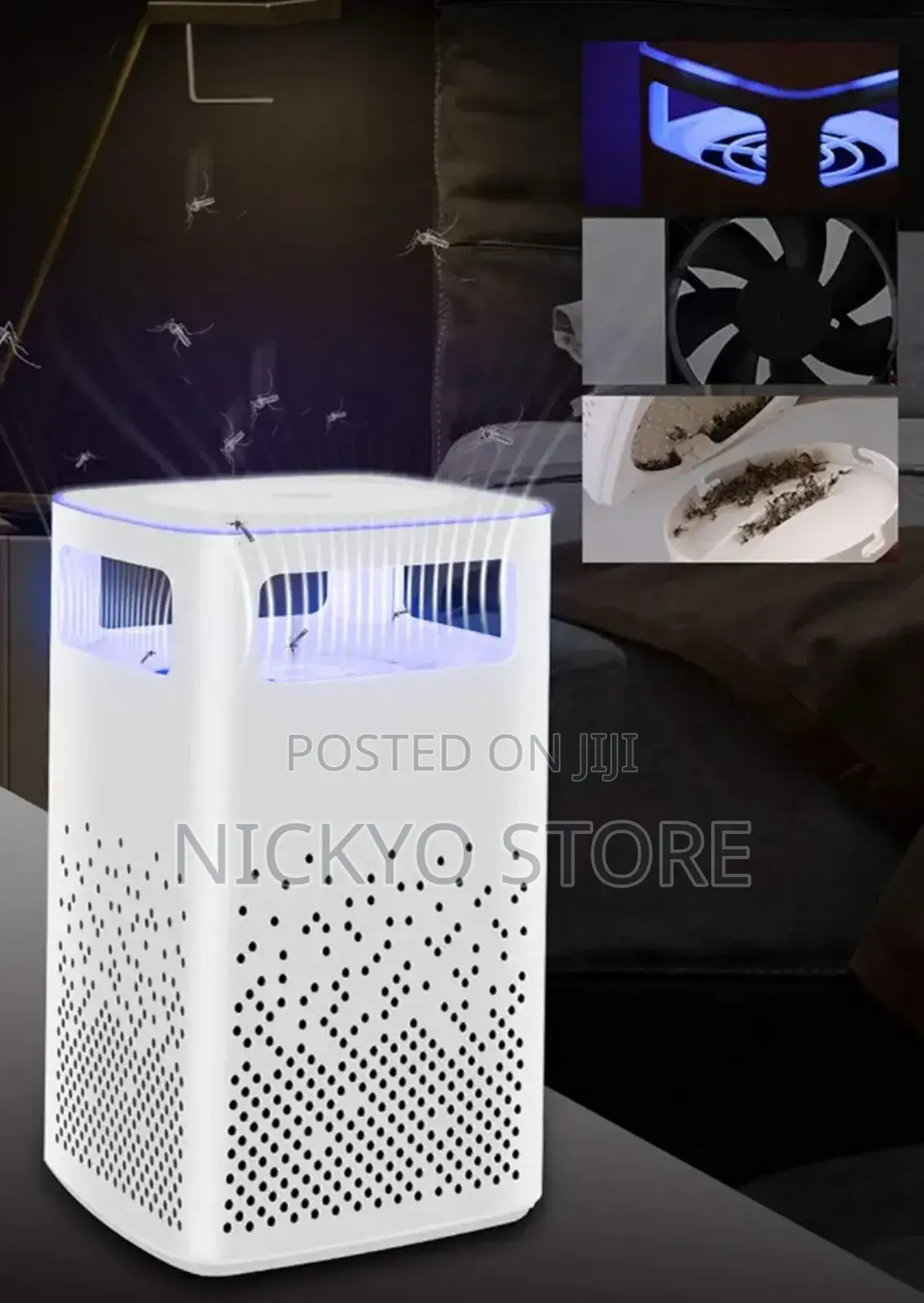 Mosquito Trap Electronic Mosquito Killer Lamp,