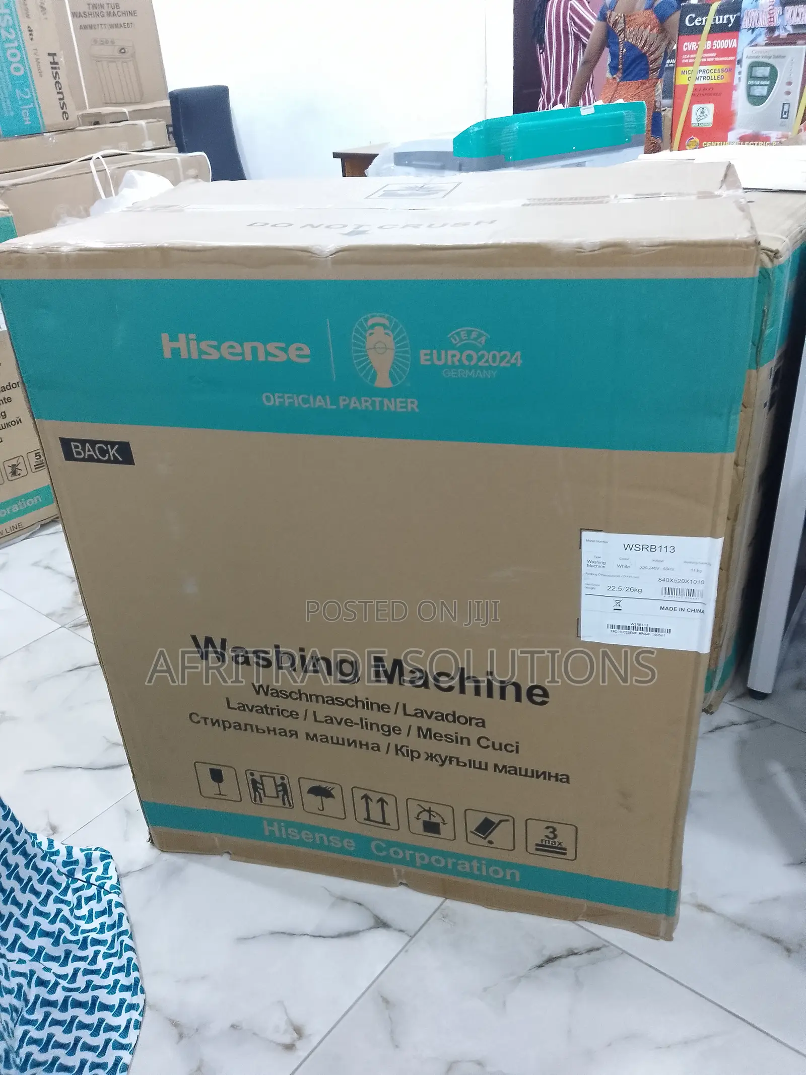 11kg Hisense Wash Spin Washing Machine