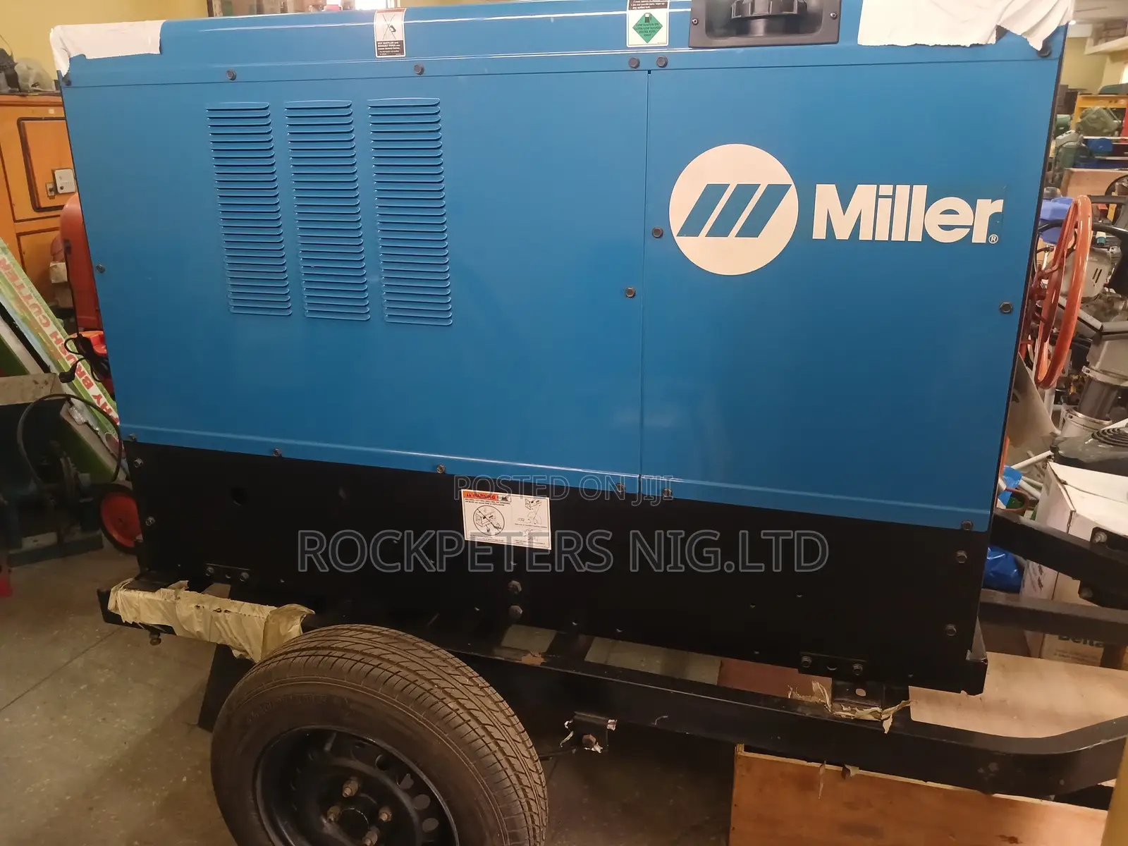 Miller Big Blue 500x Dc Welding Generator