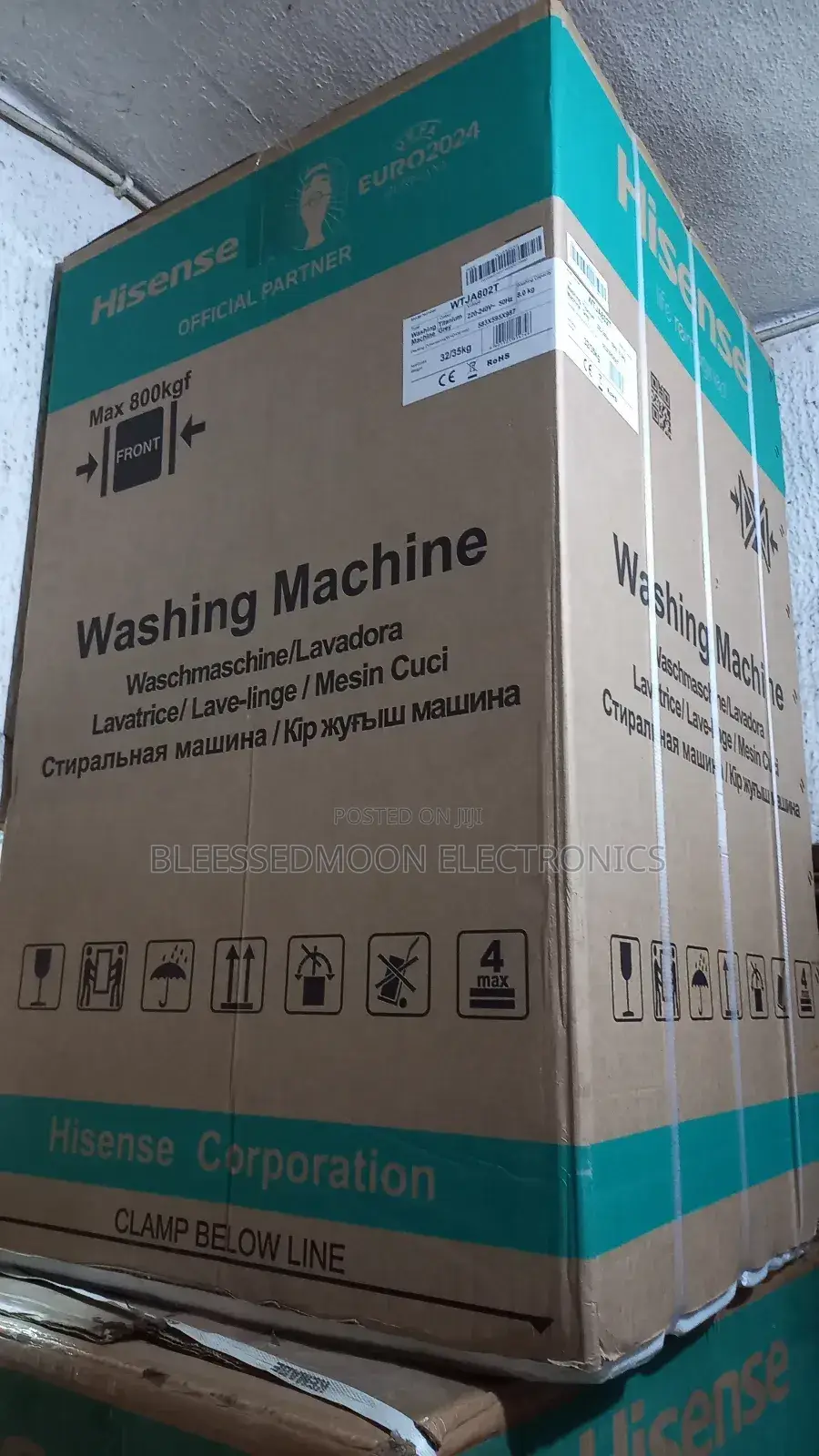 Hisense Inverter Automatic Washing Machine 8kg