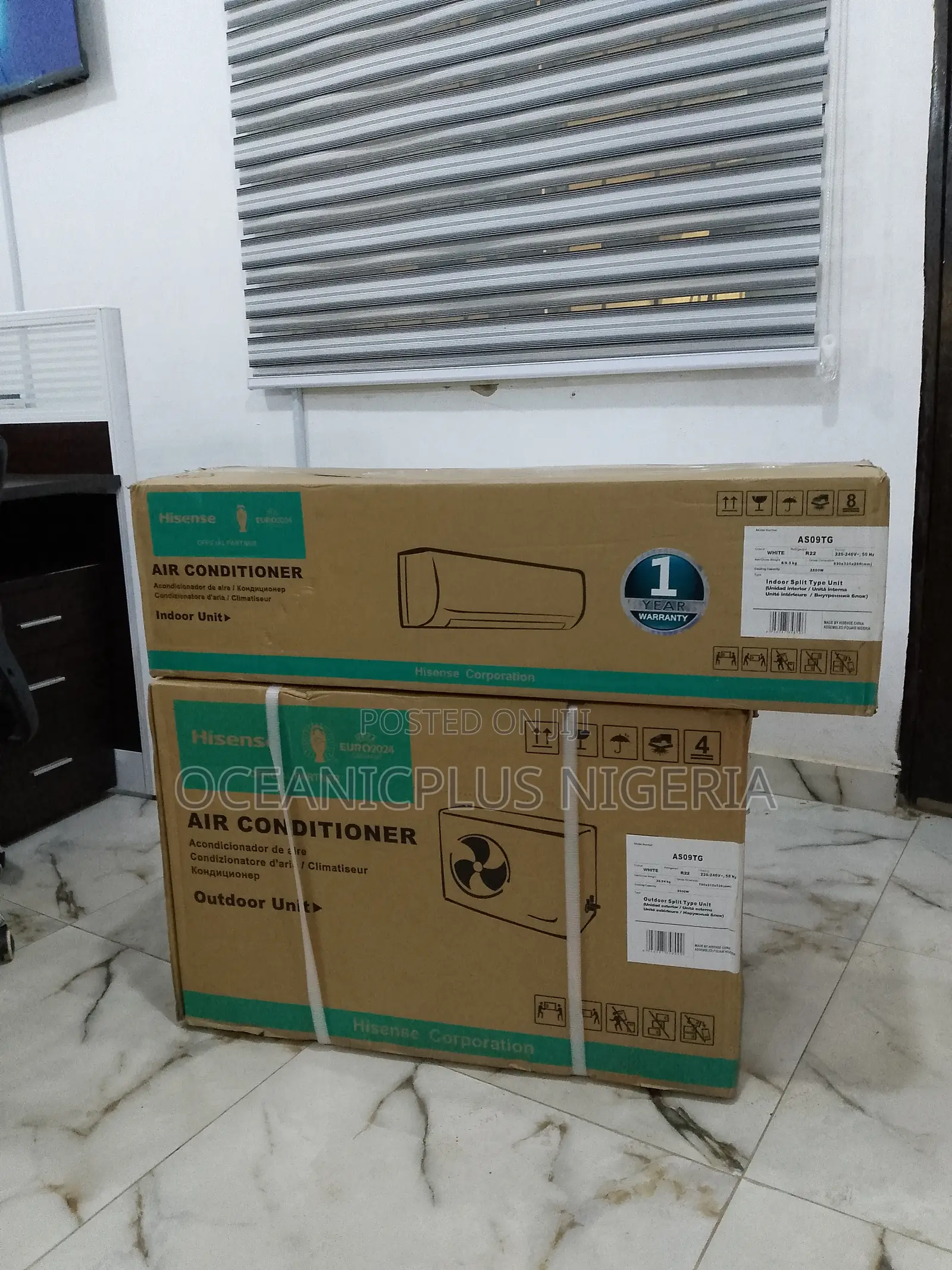 Brand New 1hp Super Effective Hisense Air Conditioner