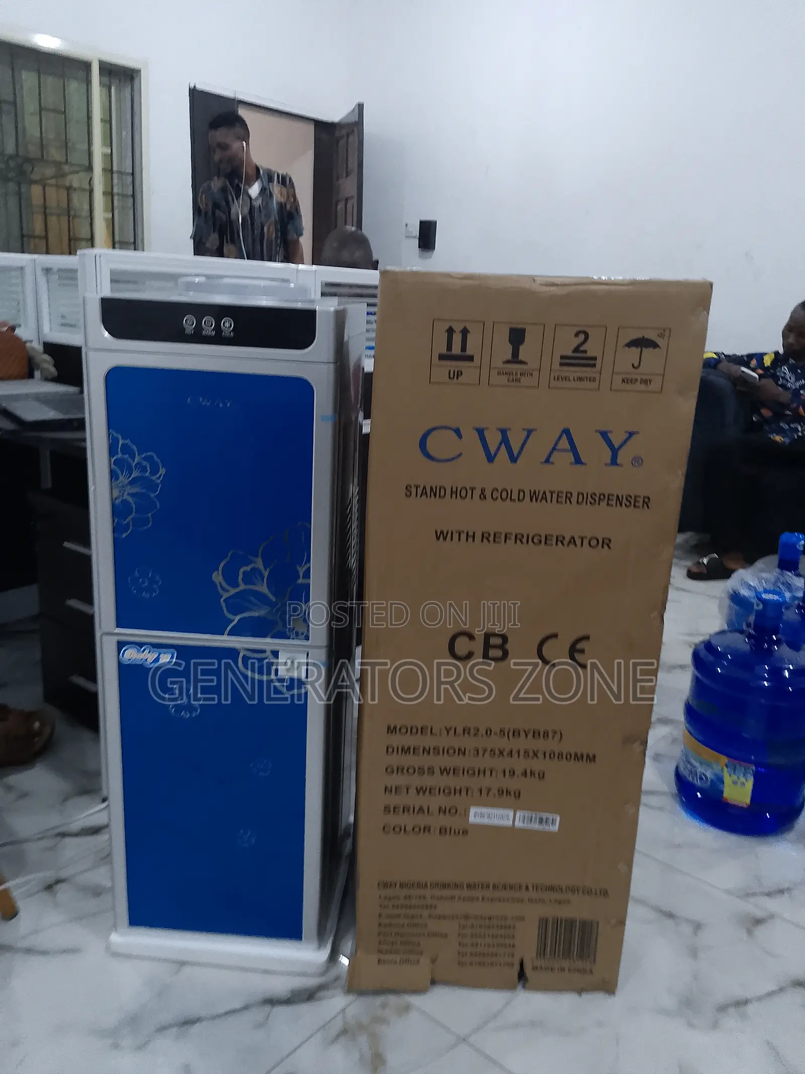 The Cway Double Door Water Dispenser