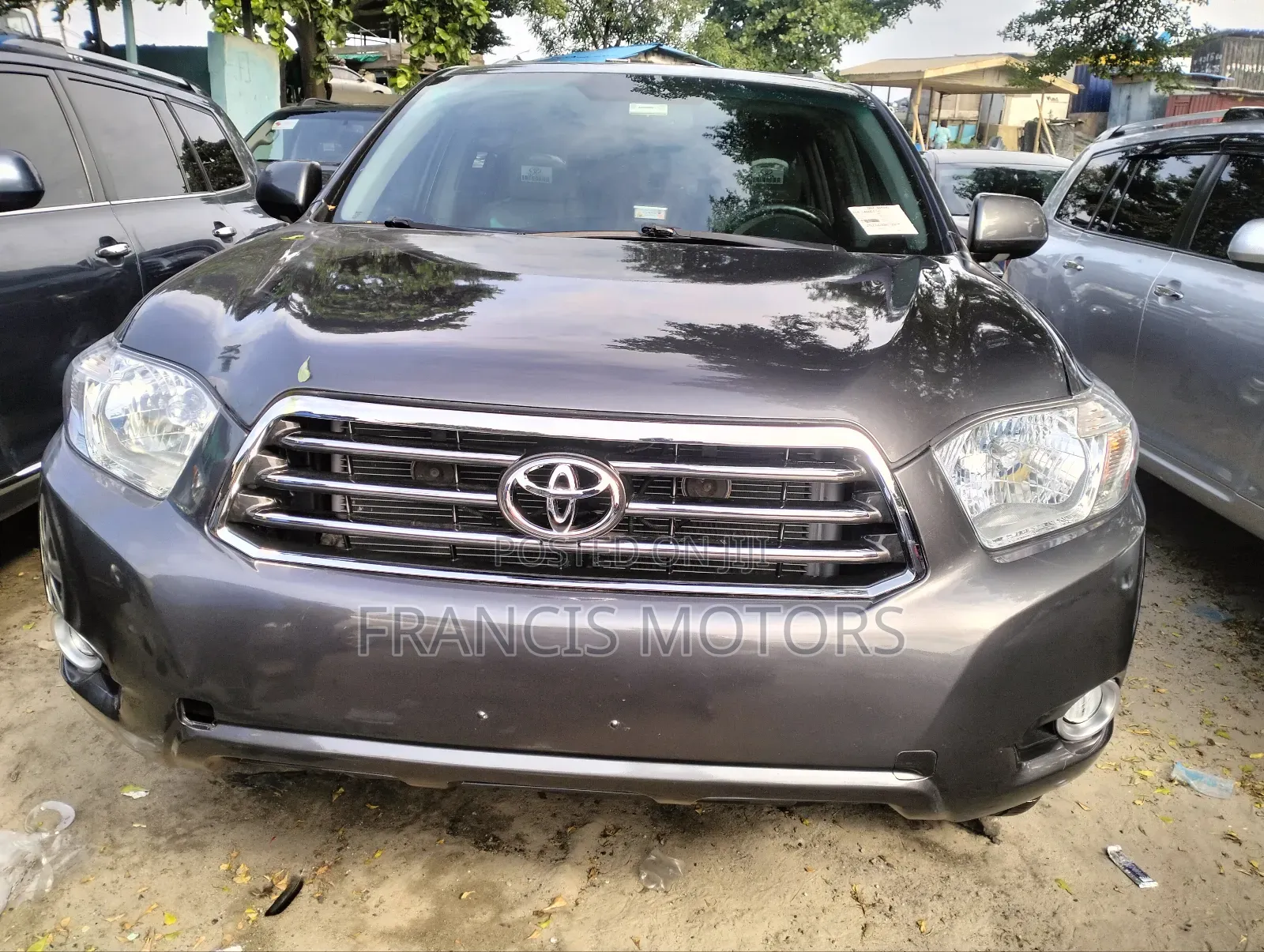 Toyota Highlander Limited 2010 Gray