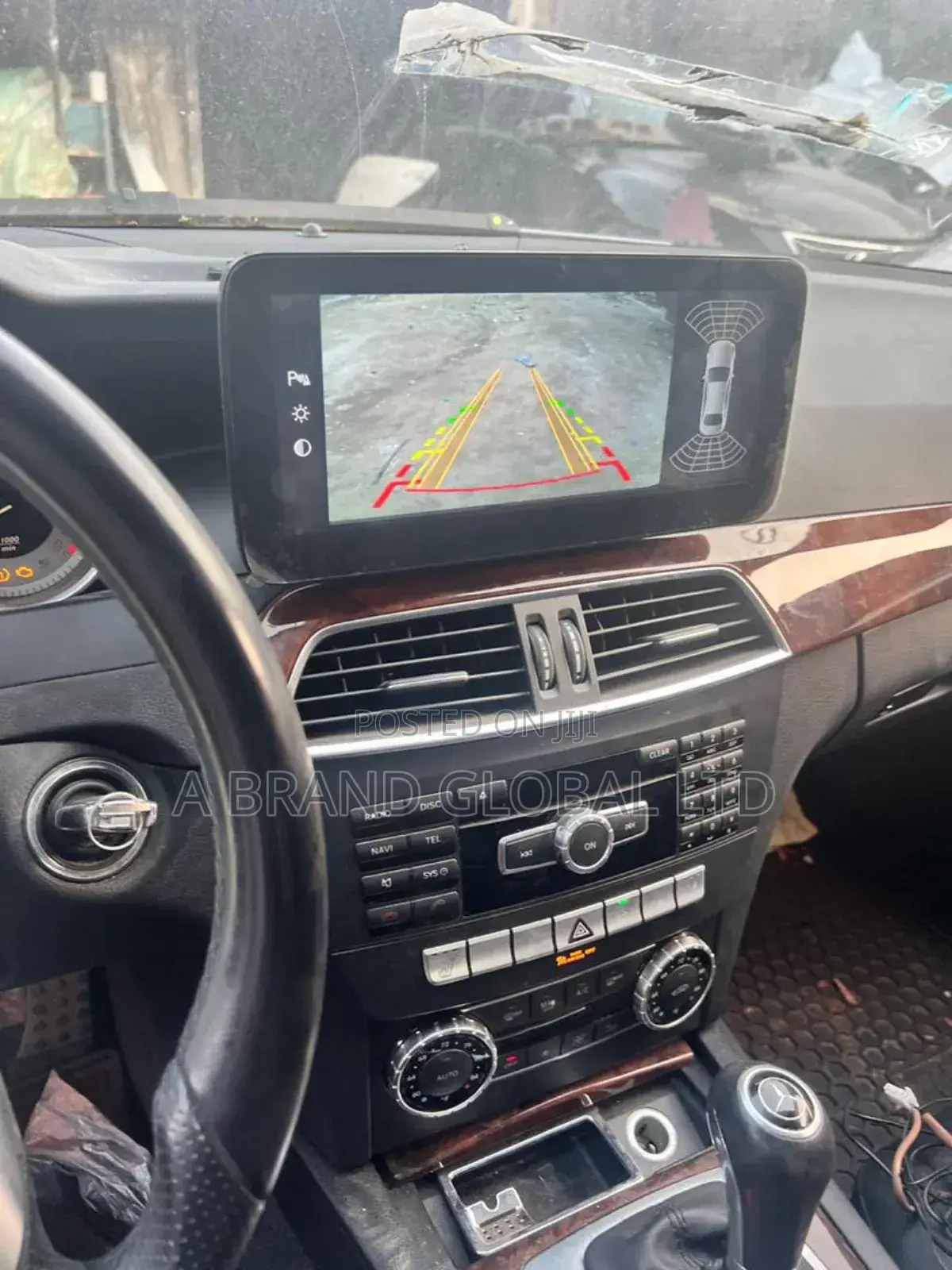 2012-2014 Mercedes Benz C300 Android Navigation System With Carplay