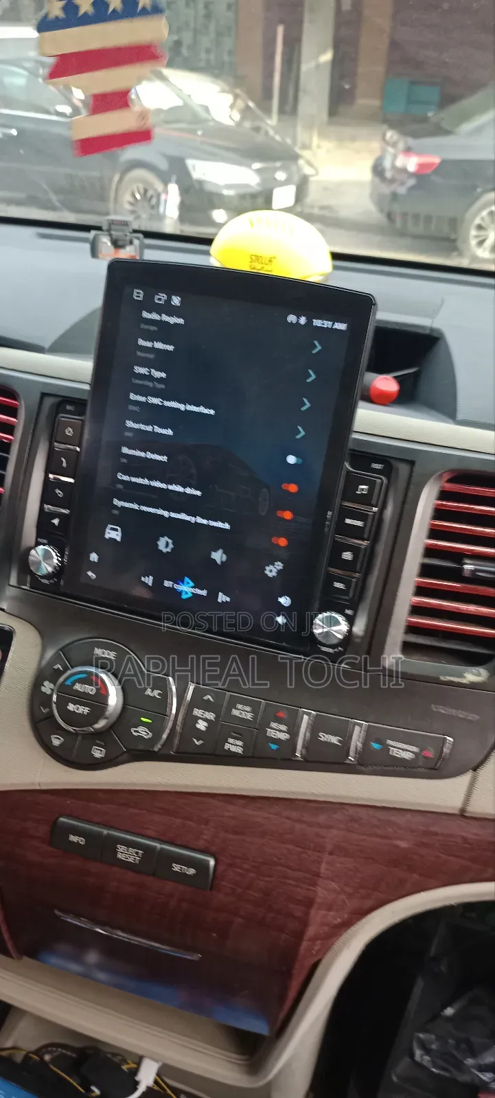 Toyota Sienna Android Player 2009 to 2018