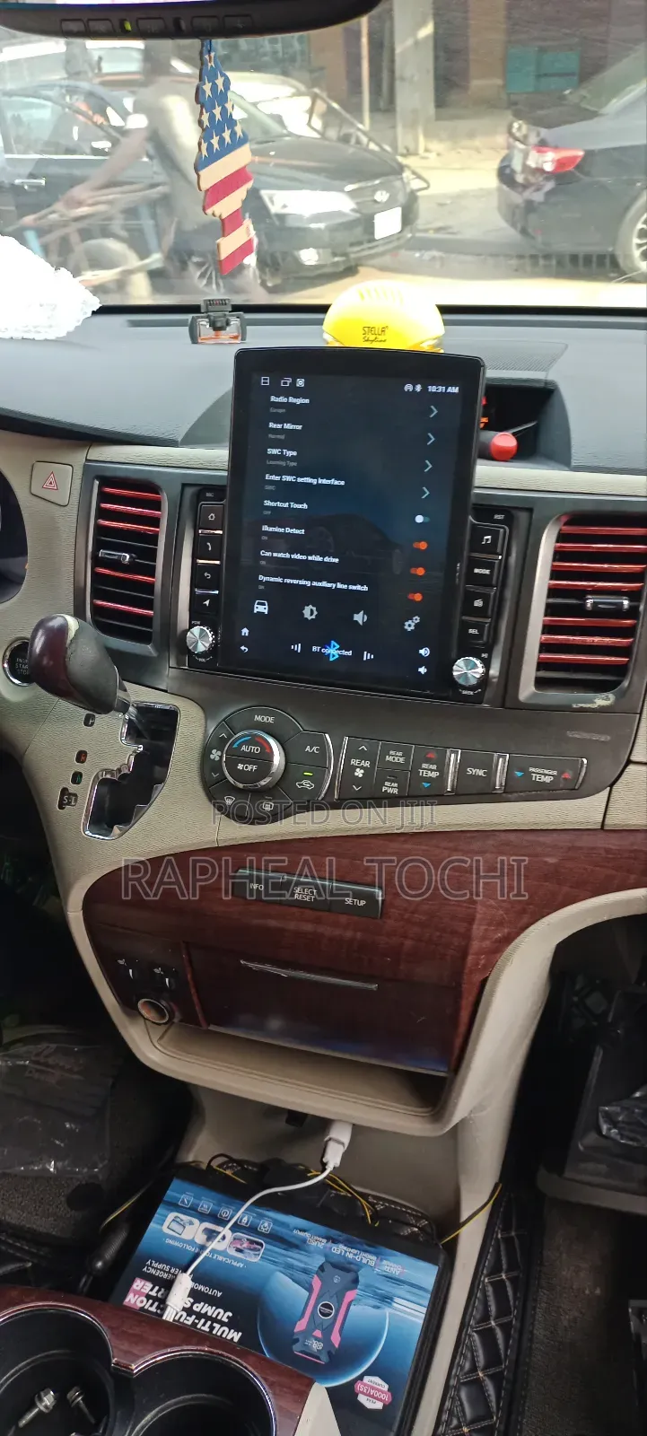 Toyota Sienna Android Player 2009 to 2018