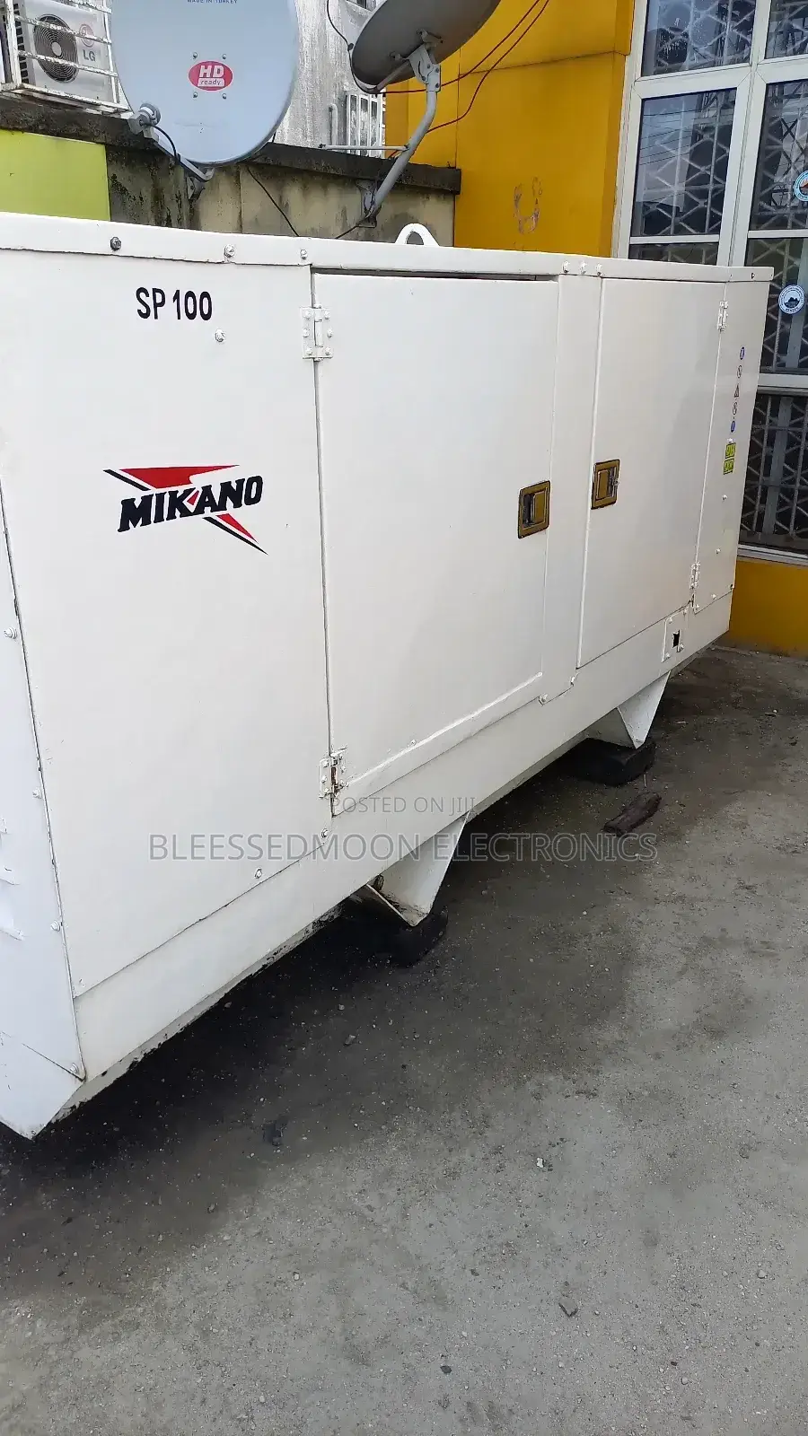 Mikano Soundproof Diesel Engine 100kva Pure Cooper Coil