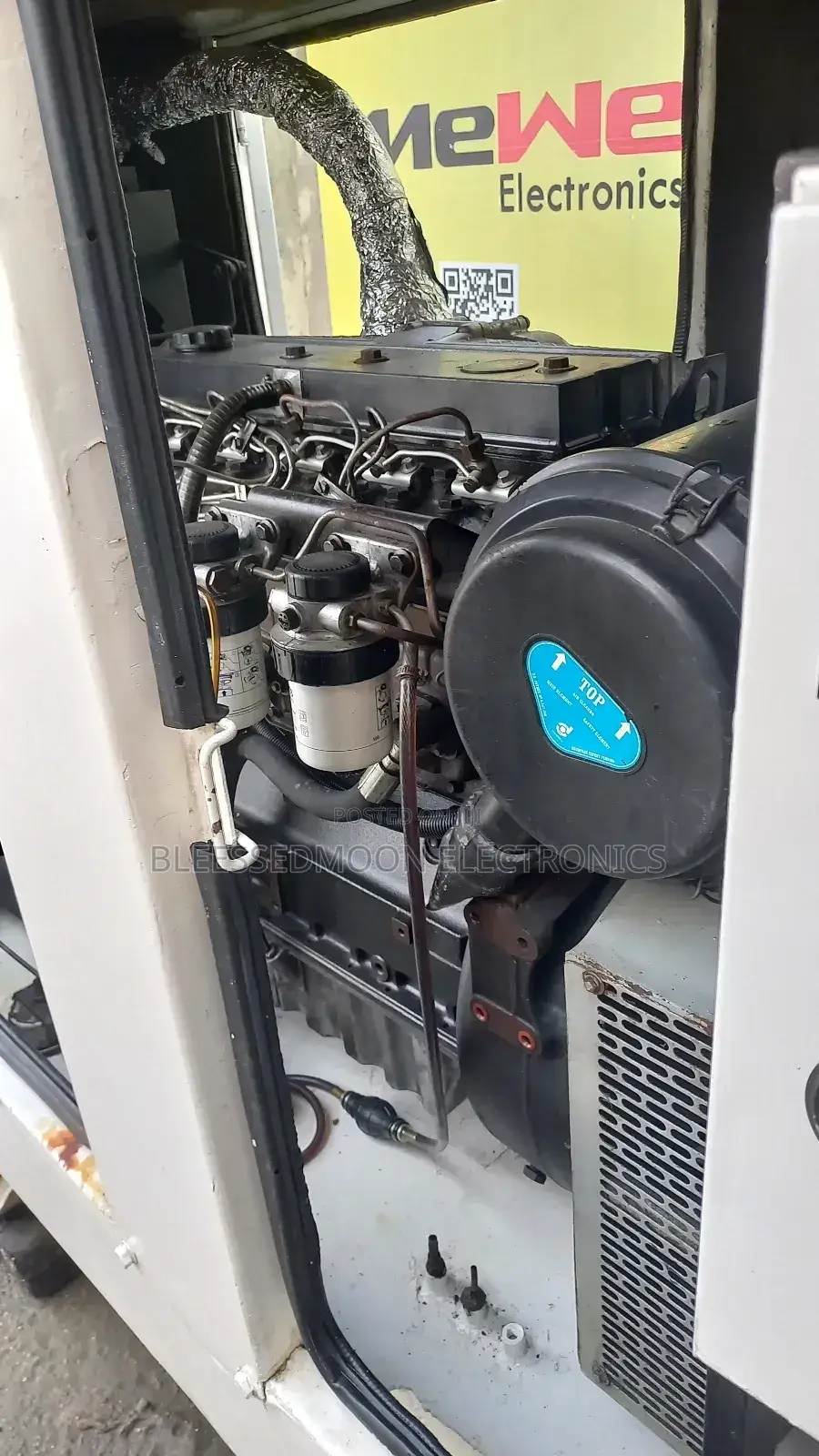 Mikano Soundproof Diesel Engine 100kva Pure Cooper Coil