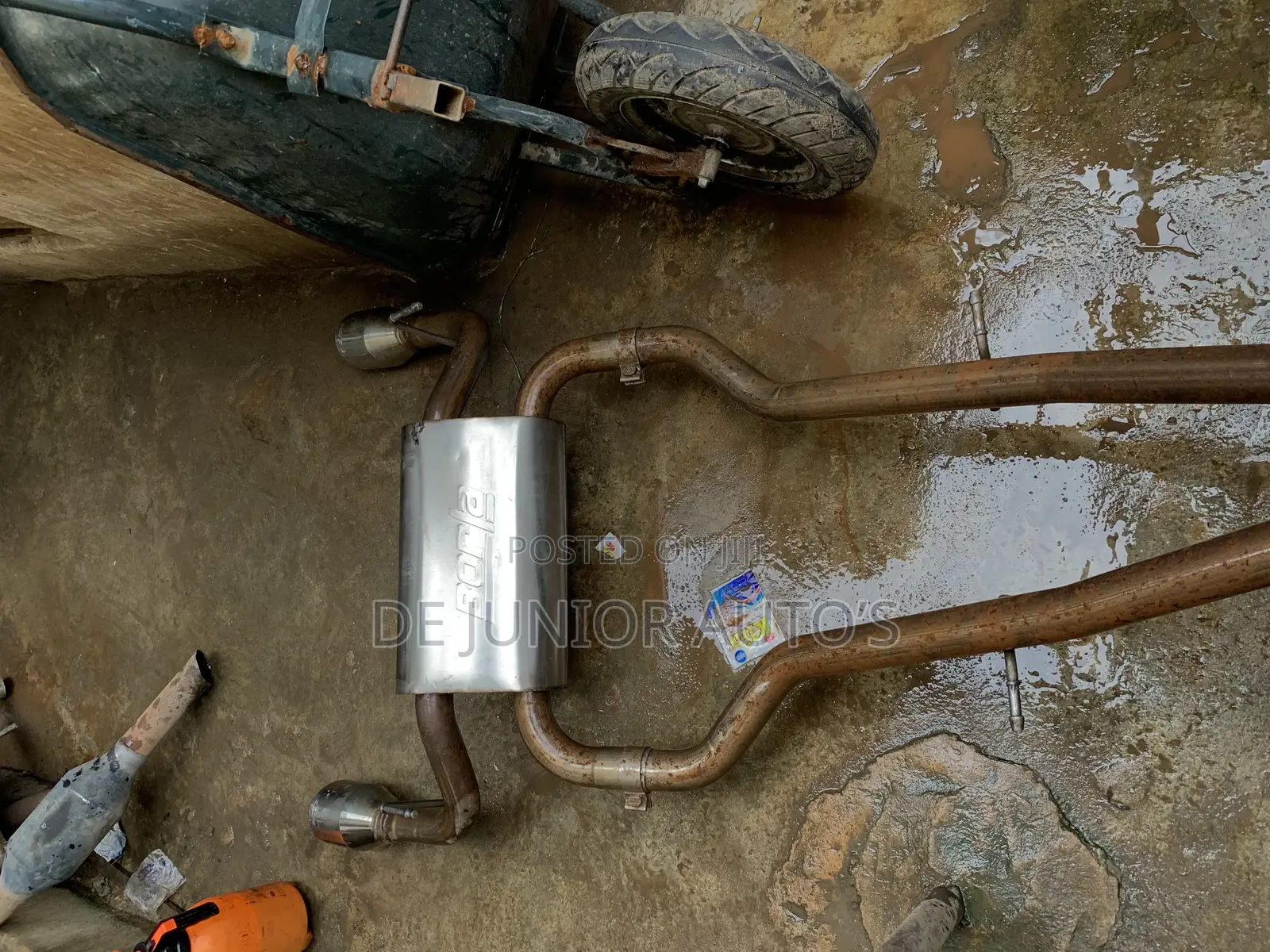 Yahoo Exhaust Back Pot Infinity Fx35, 2017 (BORLA Exhaust )