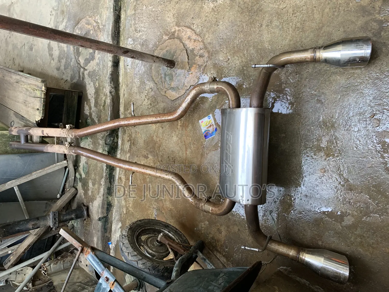Yahoo Exhaust Back Pot Infinity Fx35, 2017 (BORLA Exhaust )