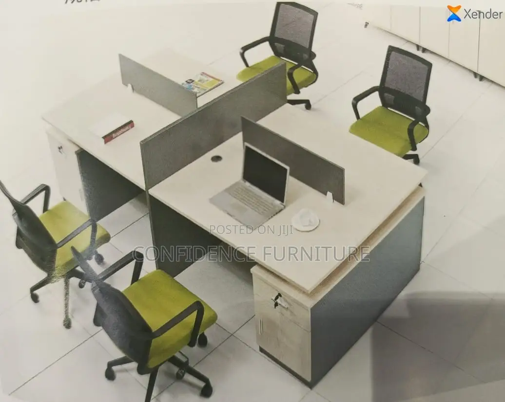 High Quality Workstation Table by 4 Partition
